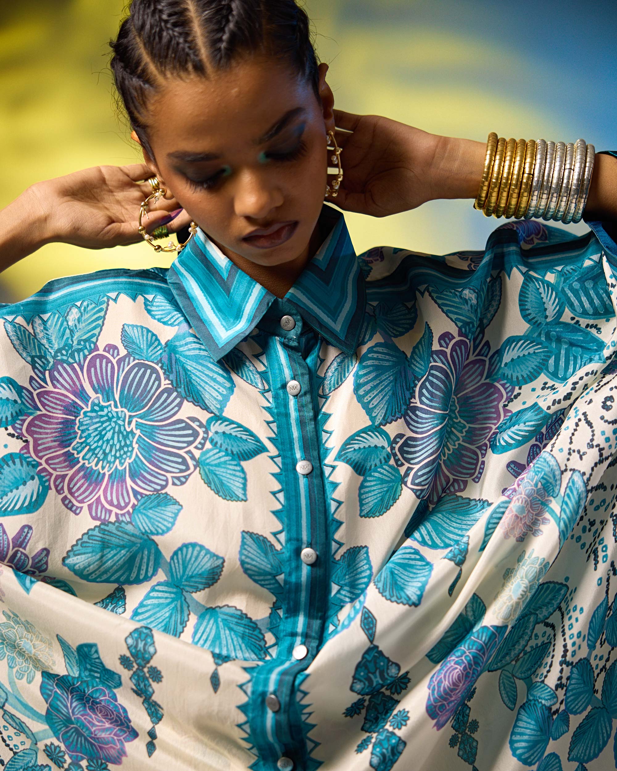 Jamaica : Kamara - Ivory/Blue
