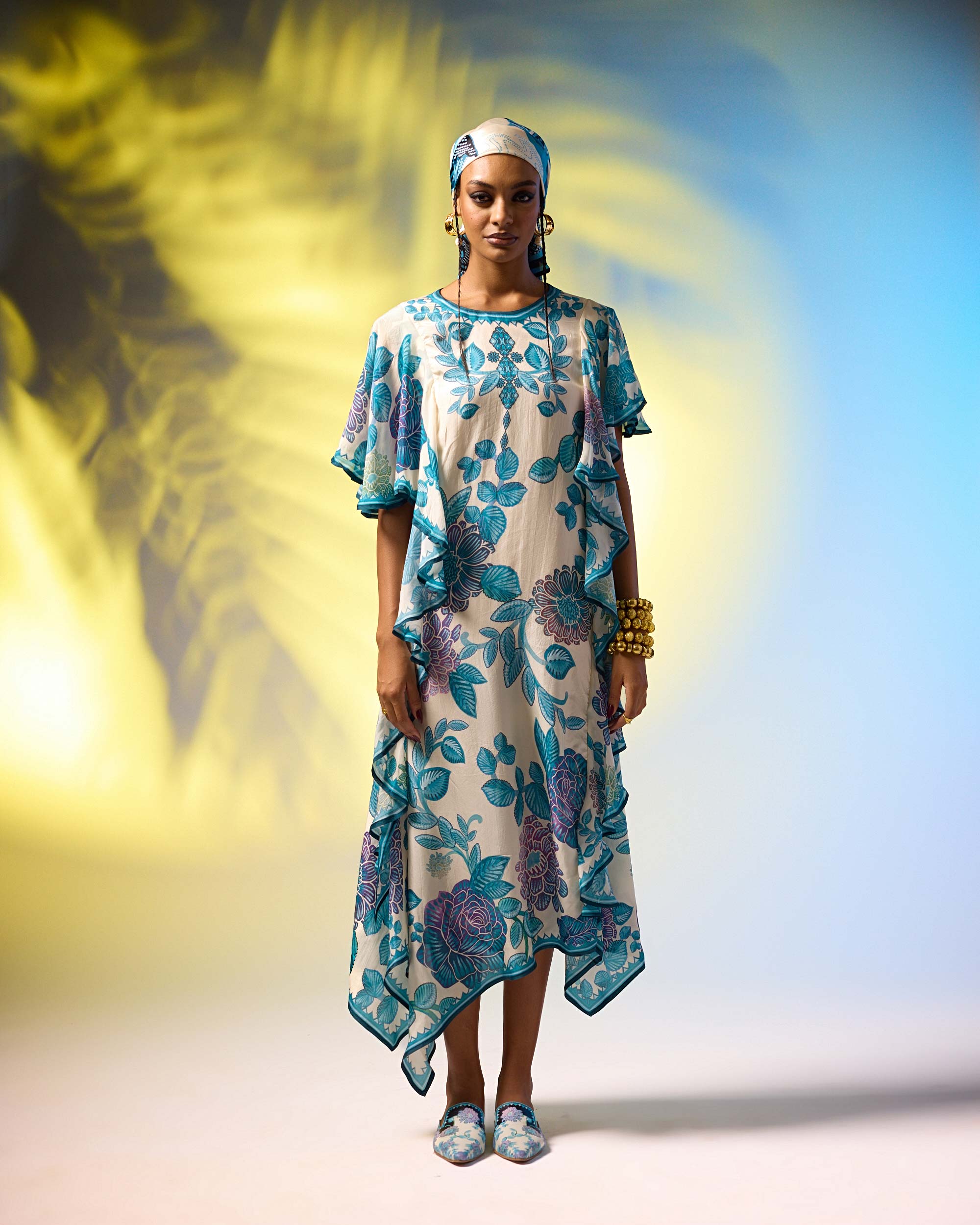 Jamaica : Fazluna - Ivory/Blue