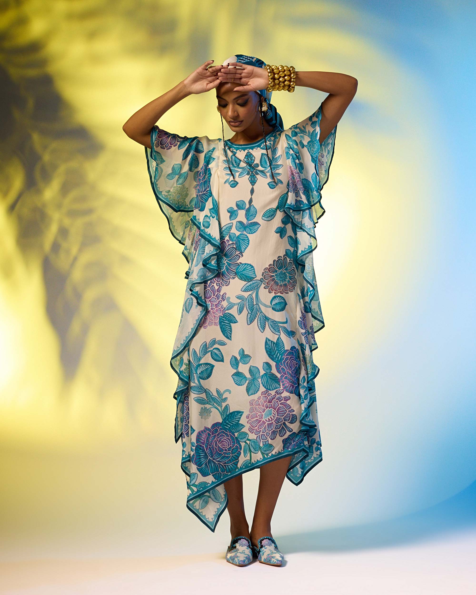 Jamaica : Fazluna - Ivory/Blue