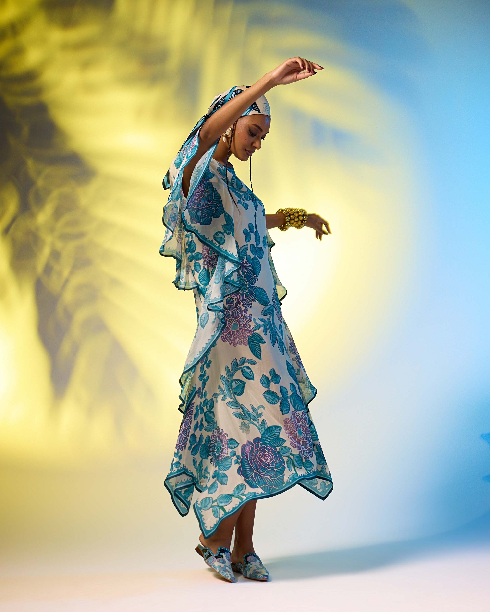 Jamaica : Fazluna - Ivory/Blue