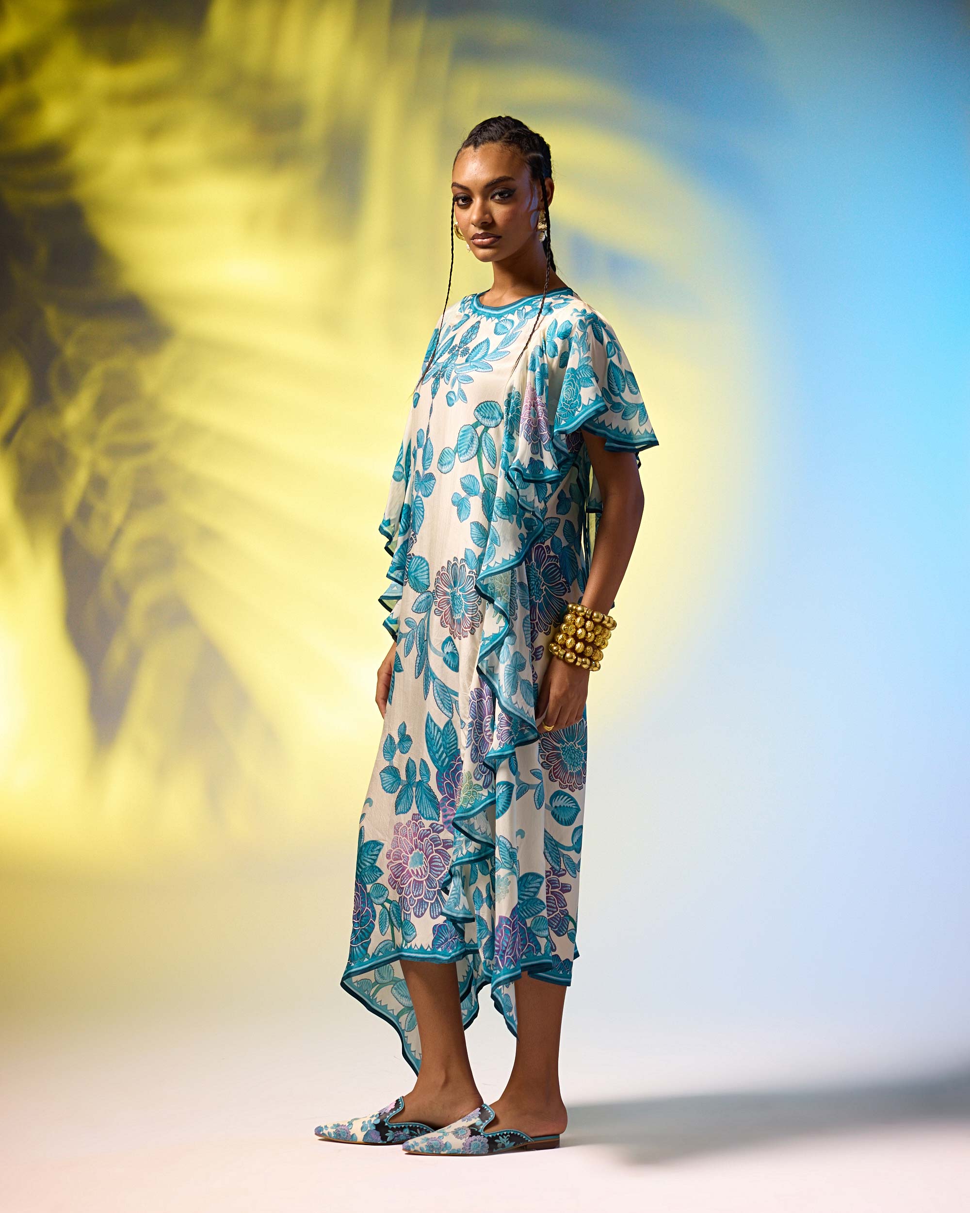 Jamaica : Fazluna - Ivory/Blue