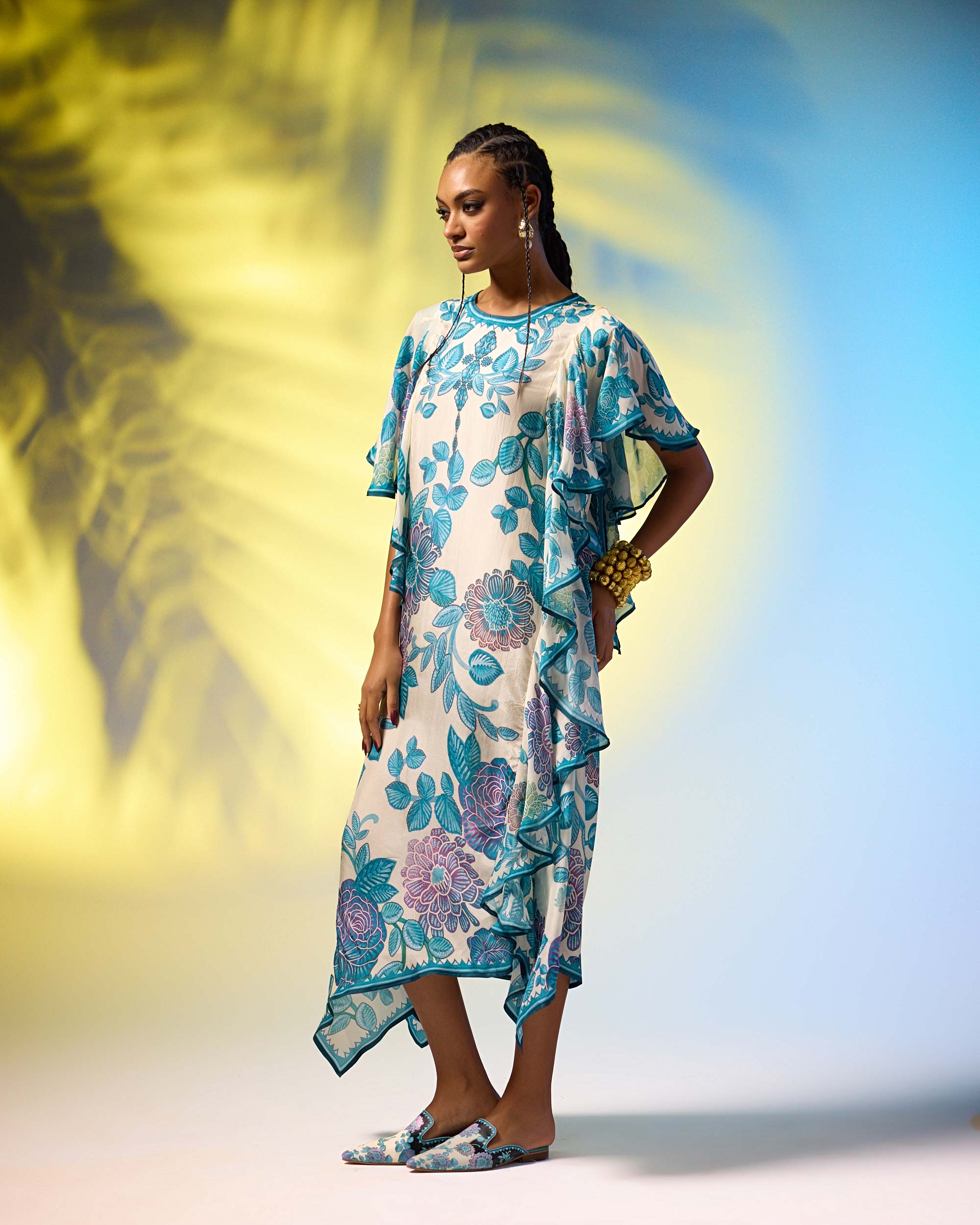 Jamaica : Fazluna - Ivory/Blue