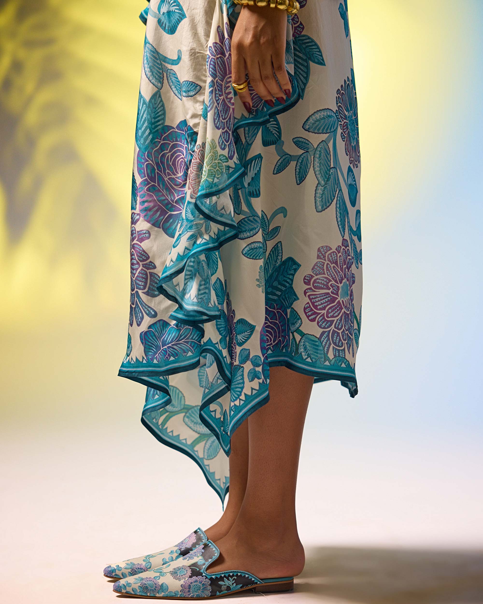 Jamaica : Fazluna - Ivory/Blue