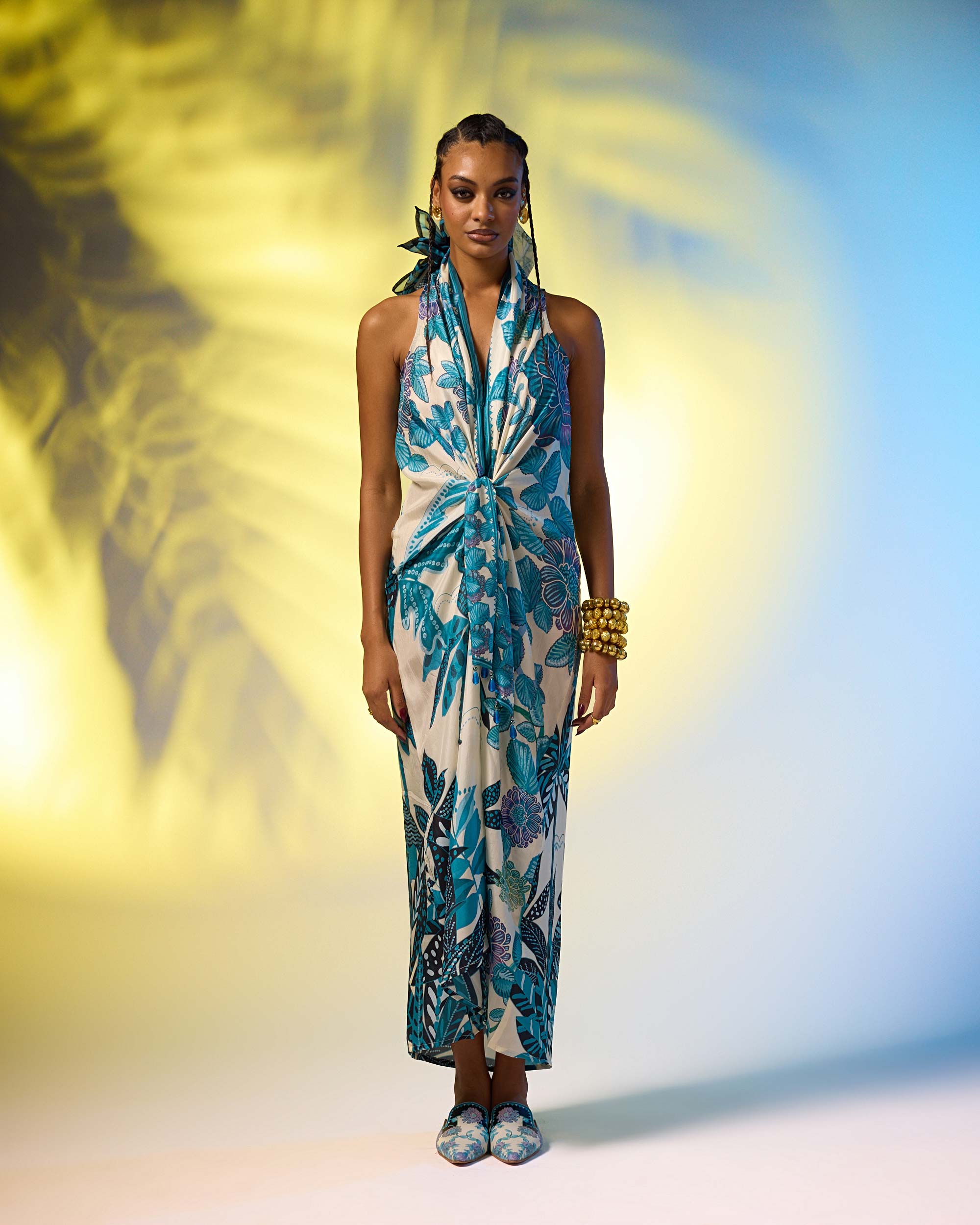 Jamaica : Trinika - Ivory/Blue