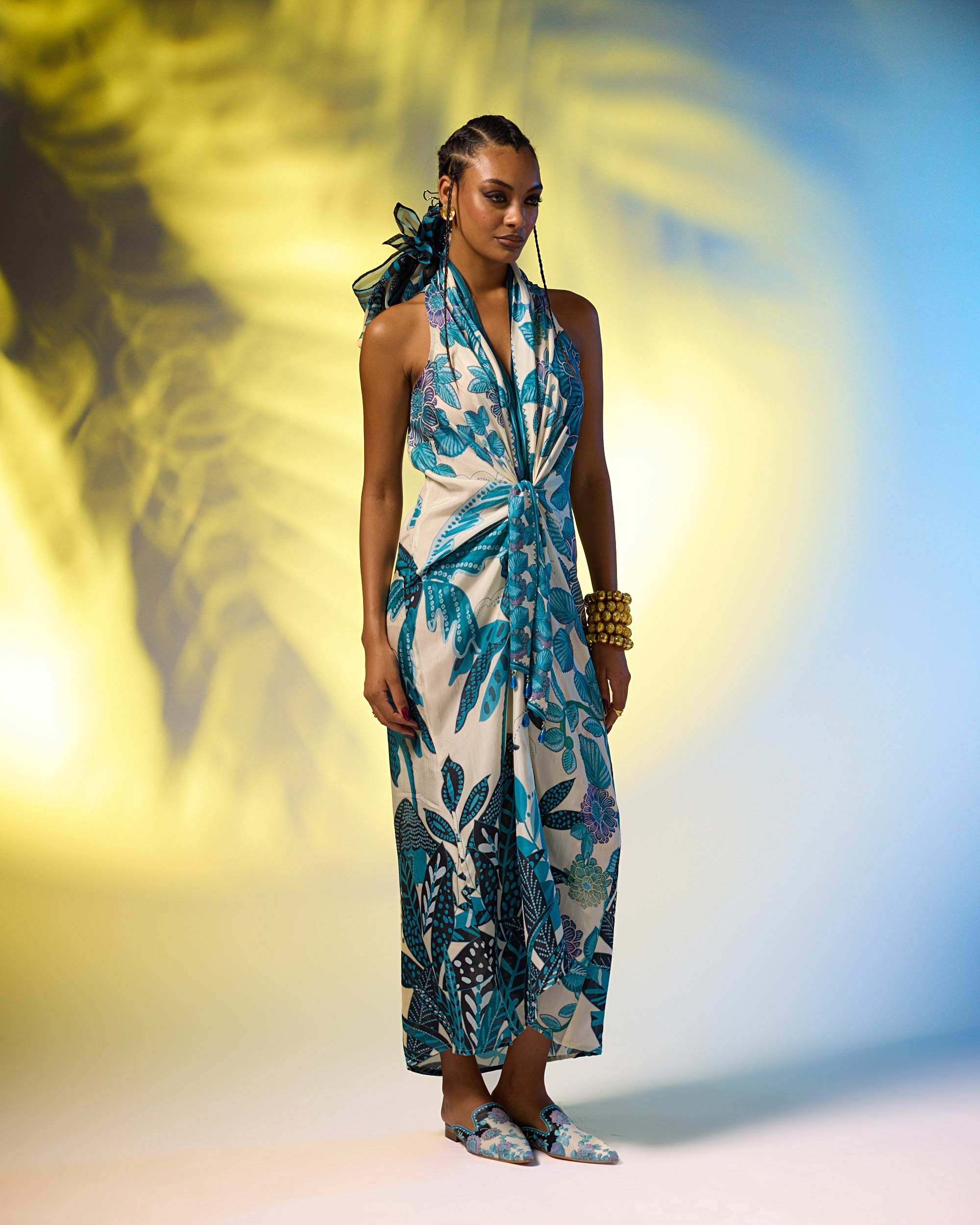 Jamaica : Trinika - Ivory/Blue