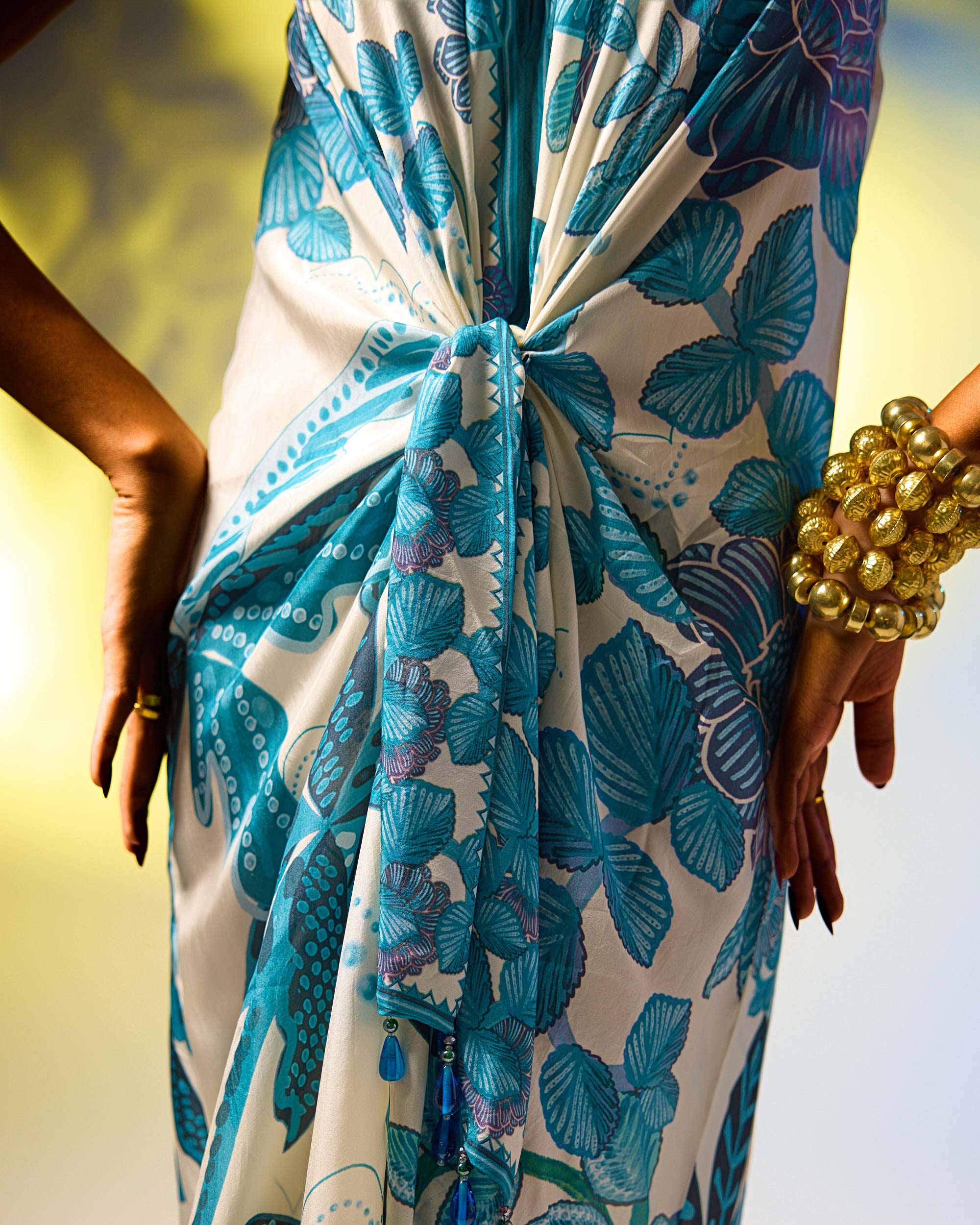 Jamaica : Trinika - Ivory/Blue