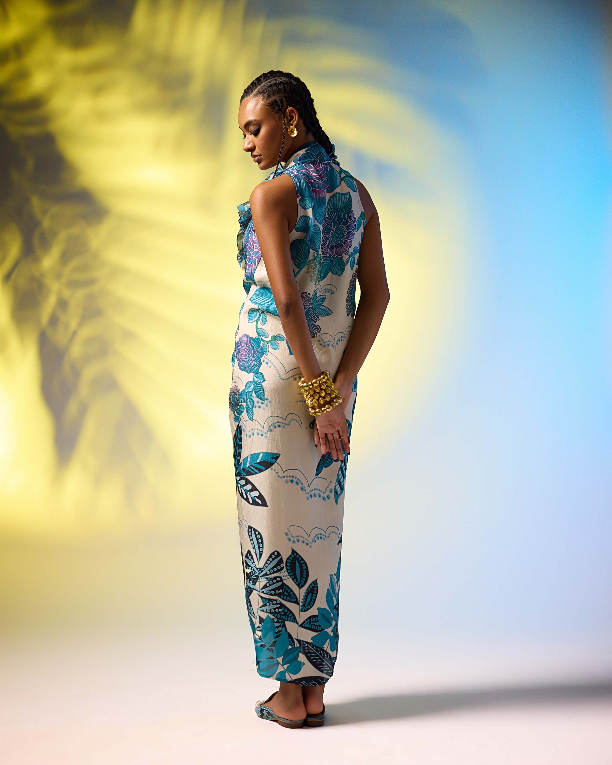 Jamaica : Trinika - Ivory/Blue