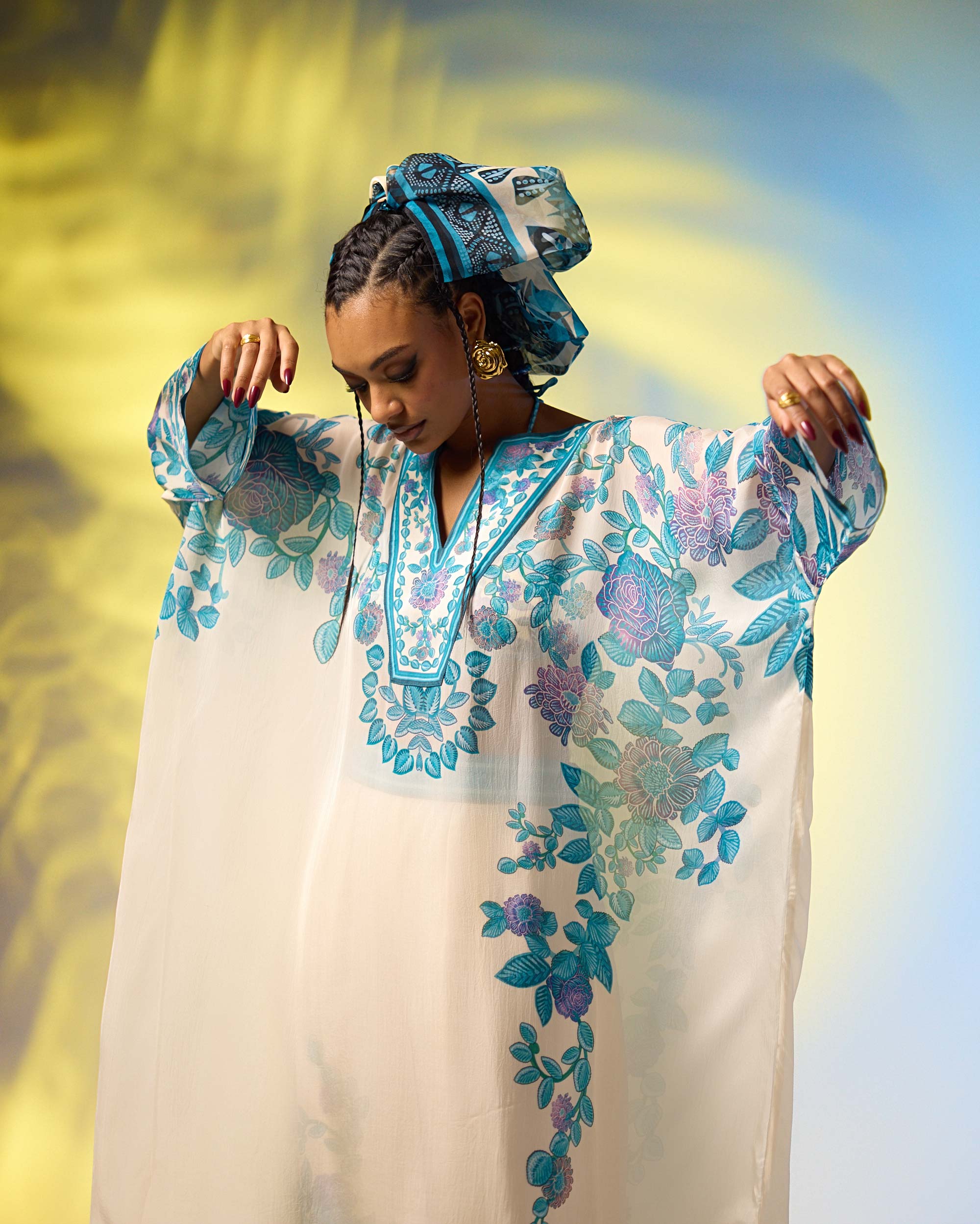 Jamaica : Vienna - Ivory/Blue