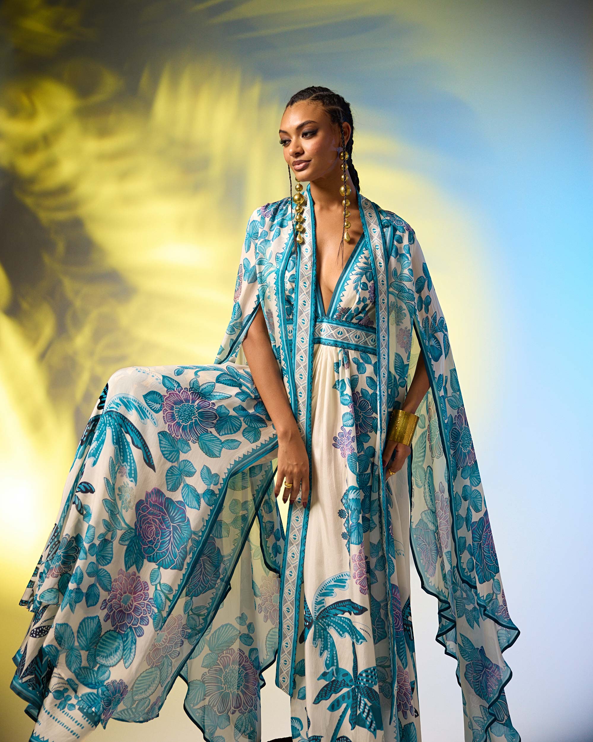 Jamaica : Benazir - Ivory/Blue