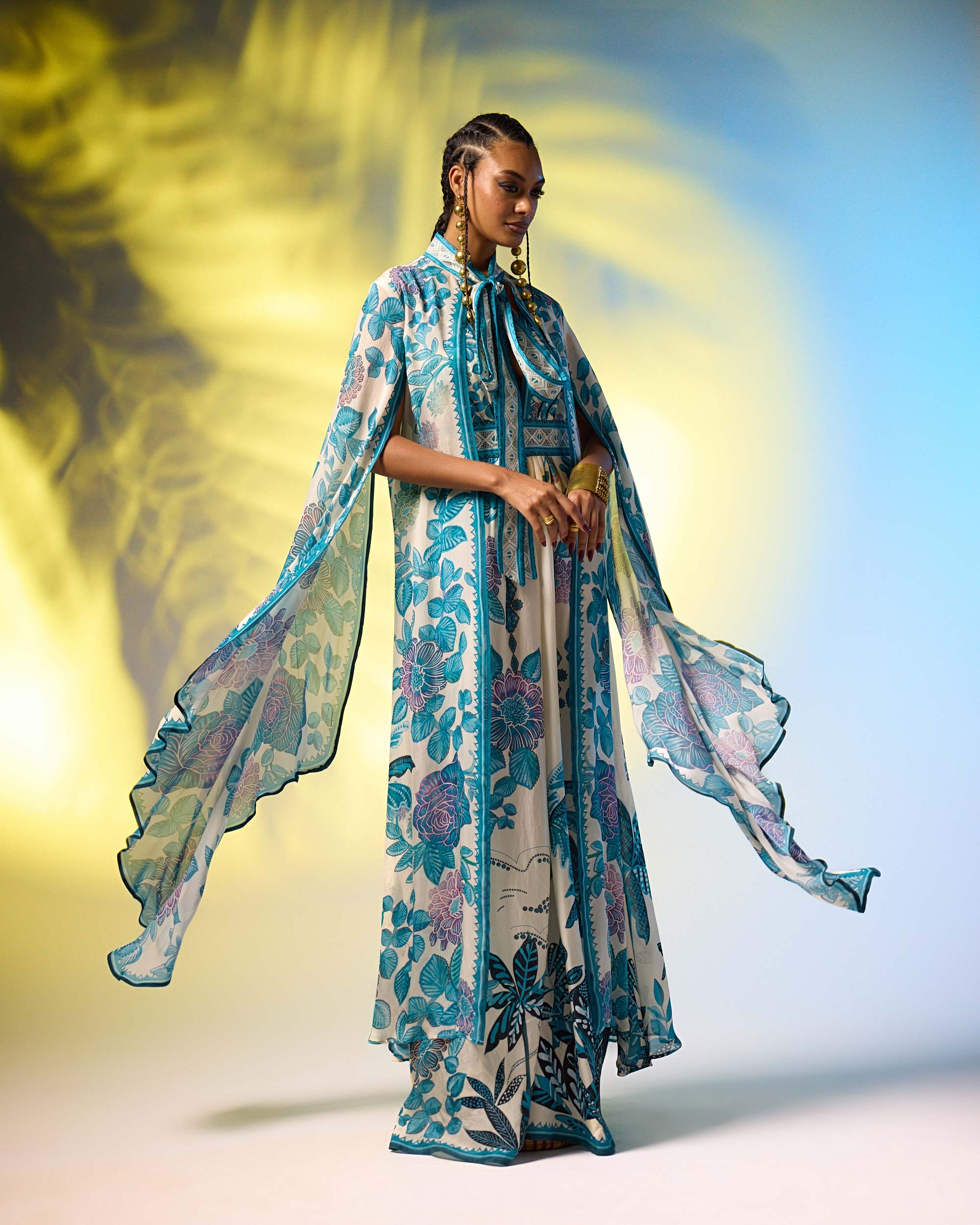 Jamaica : Benazir - Ivory/Blue