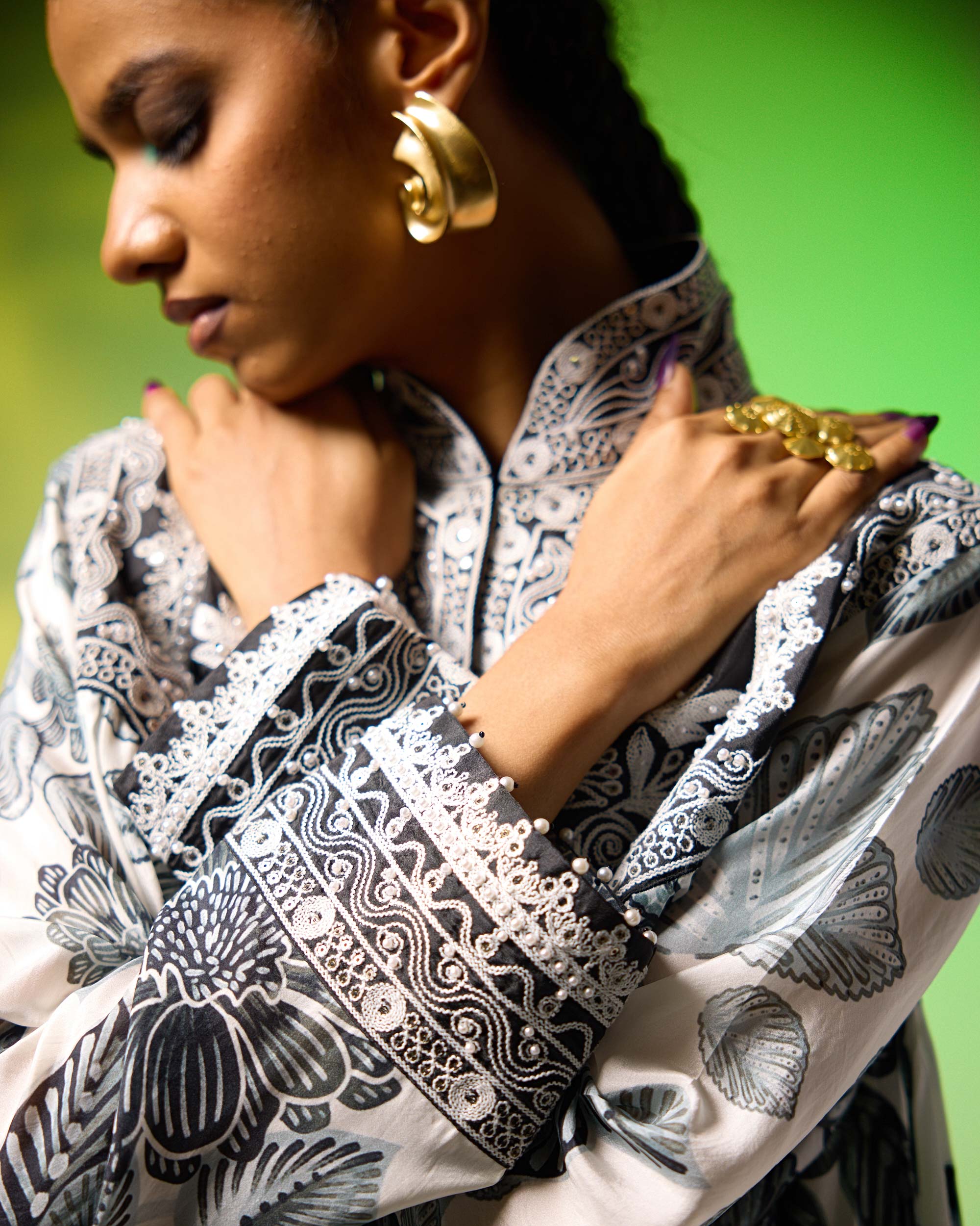 Jamaica : Mahirah - Black/White