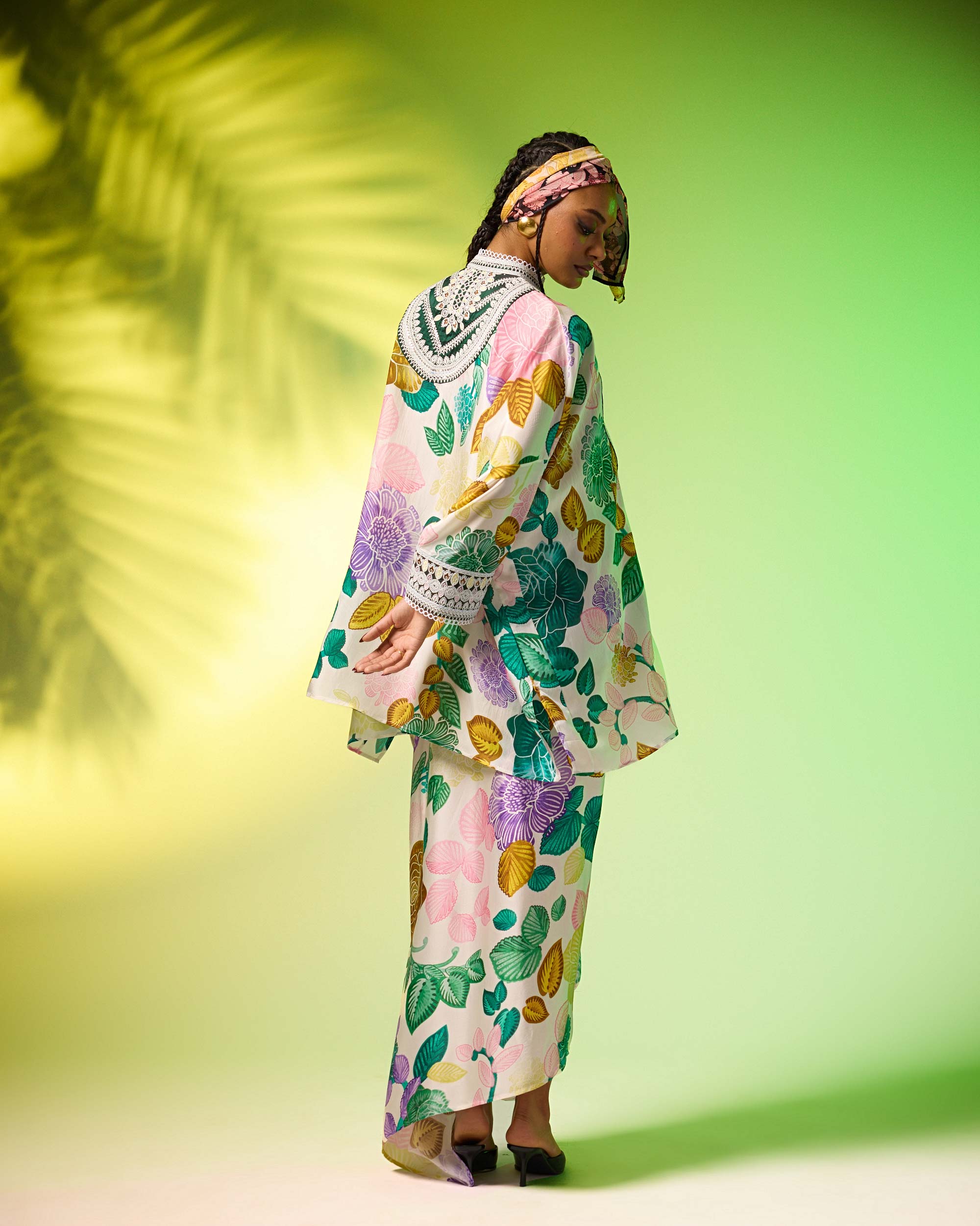 Jamaica : Insha - Emerald/Blush