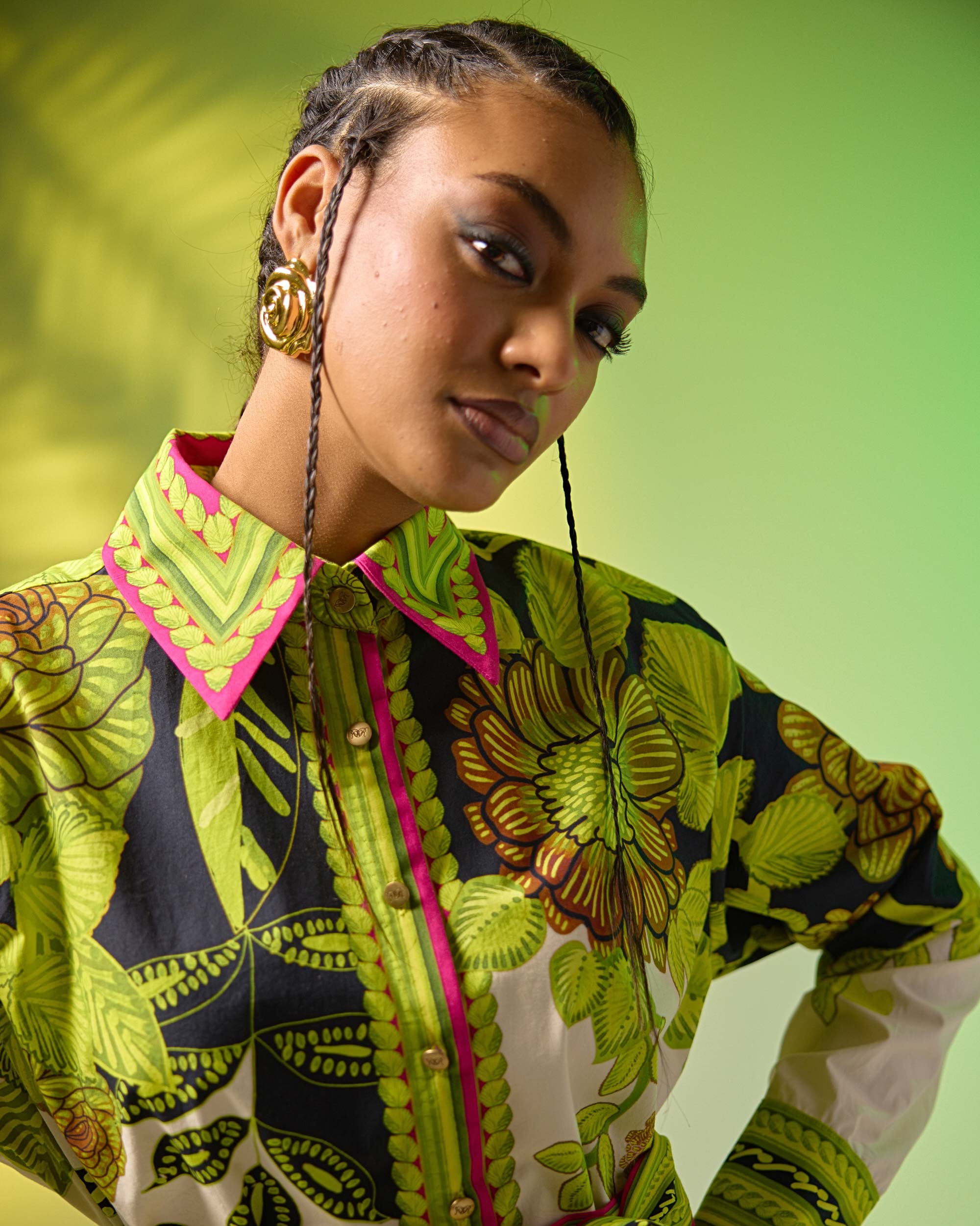 Jamaica : Leslie - Ivory/Lime