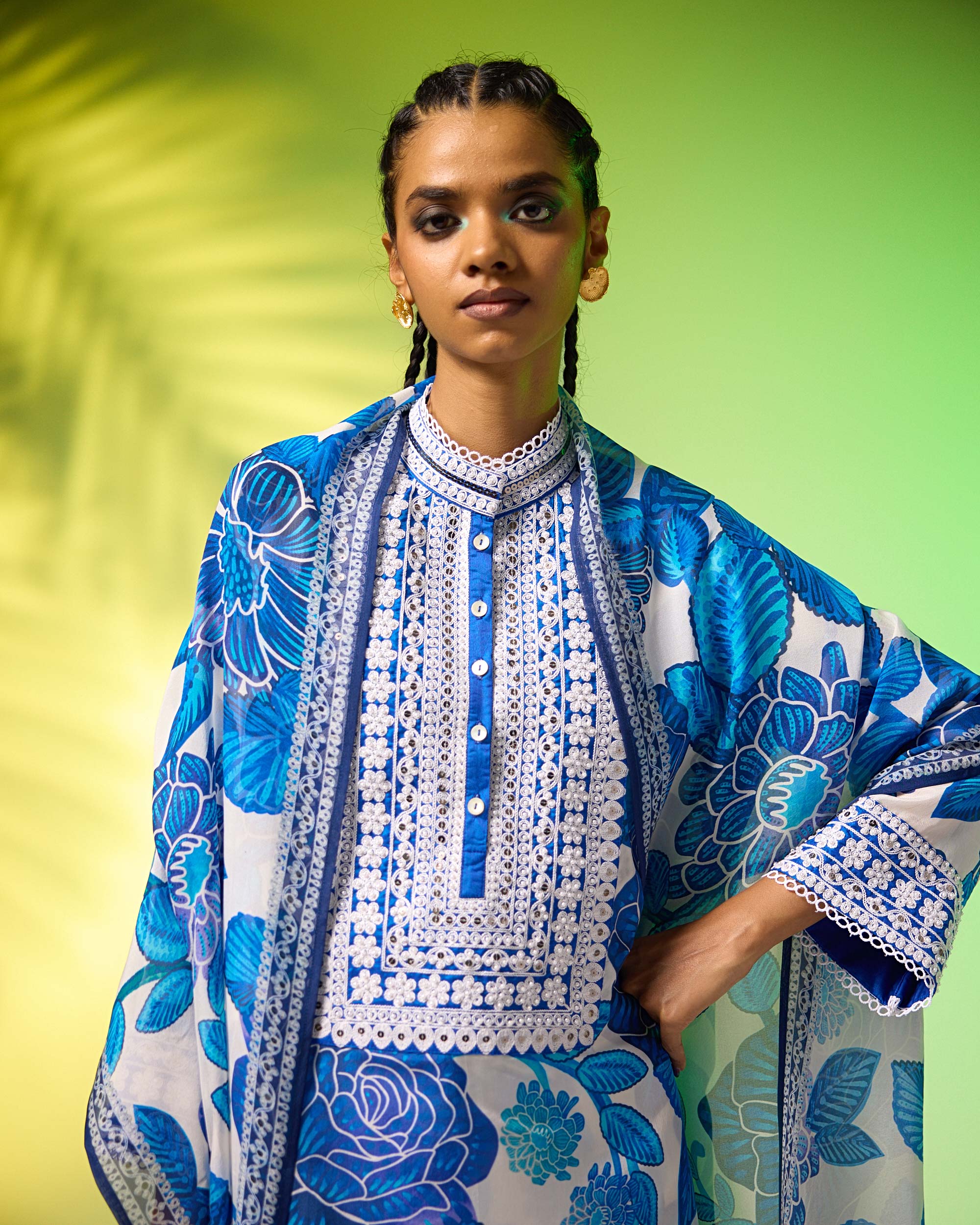 Jamaica : Reza - White/Blue