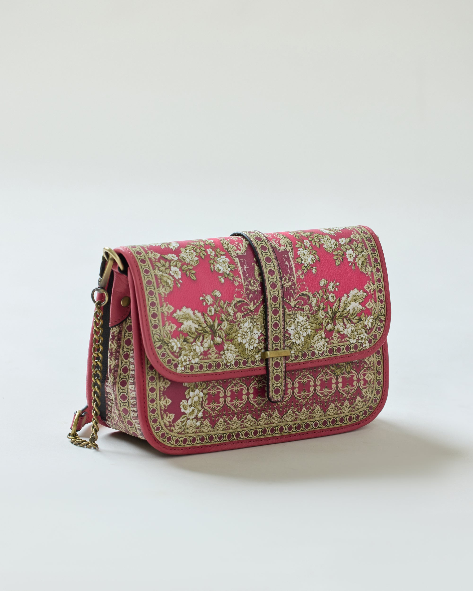Rome - Satchel : Fuchsia