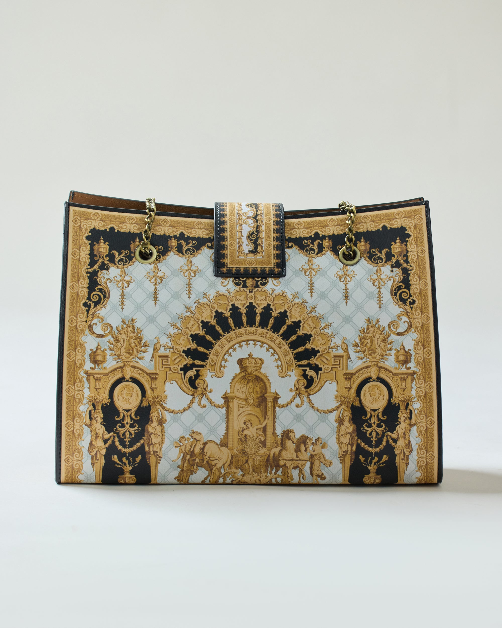 Rome - Tote : Black/Gold
