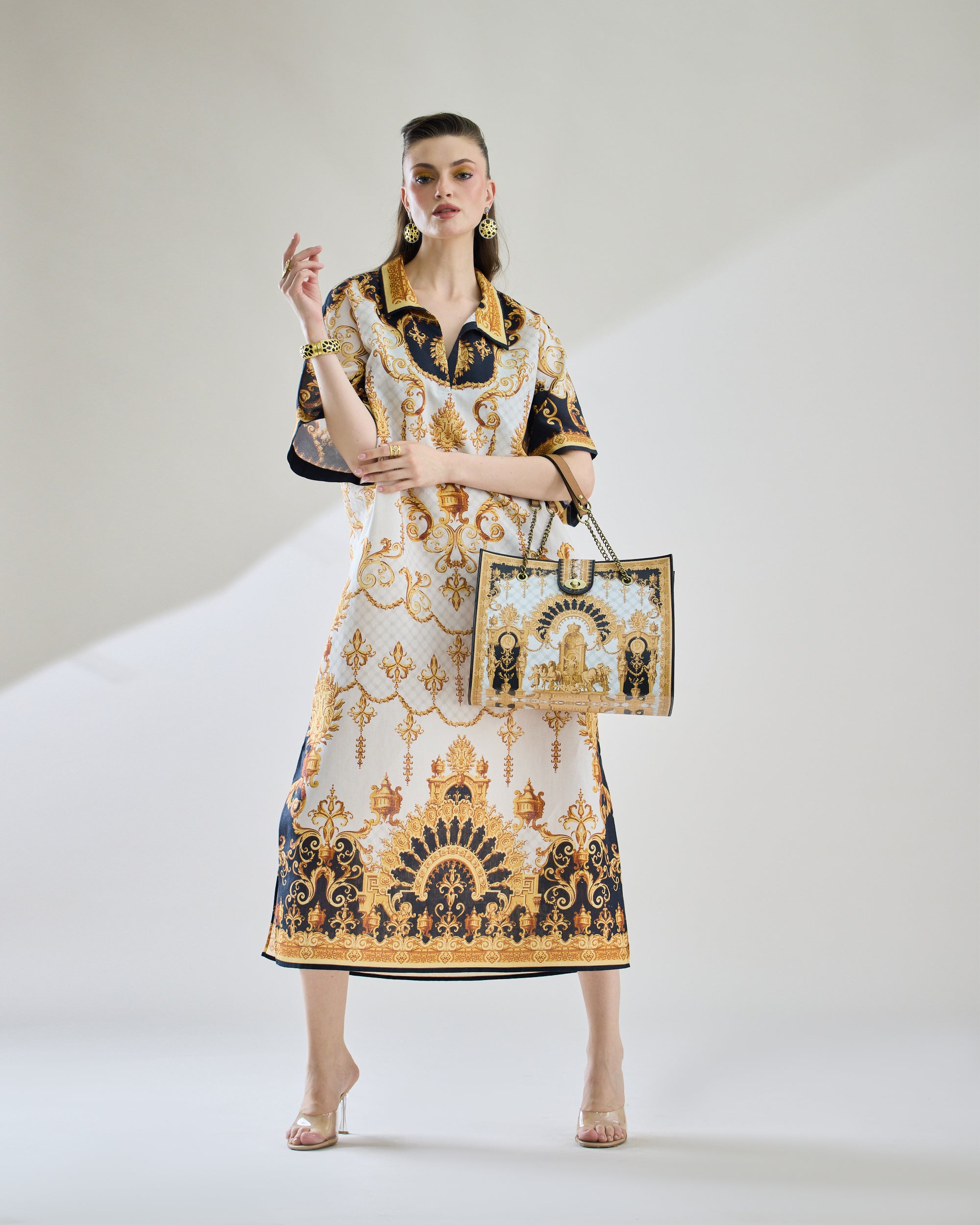 Rome : Brianna - Black/Gold