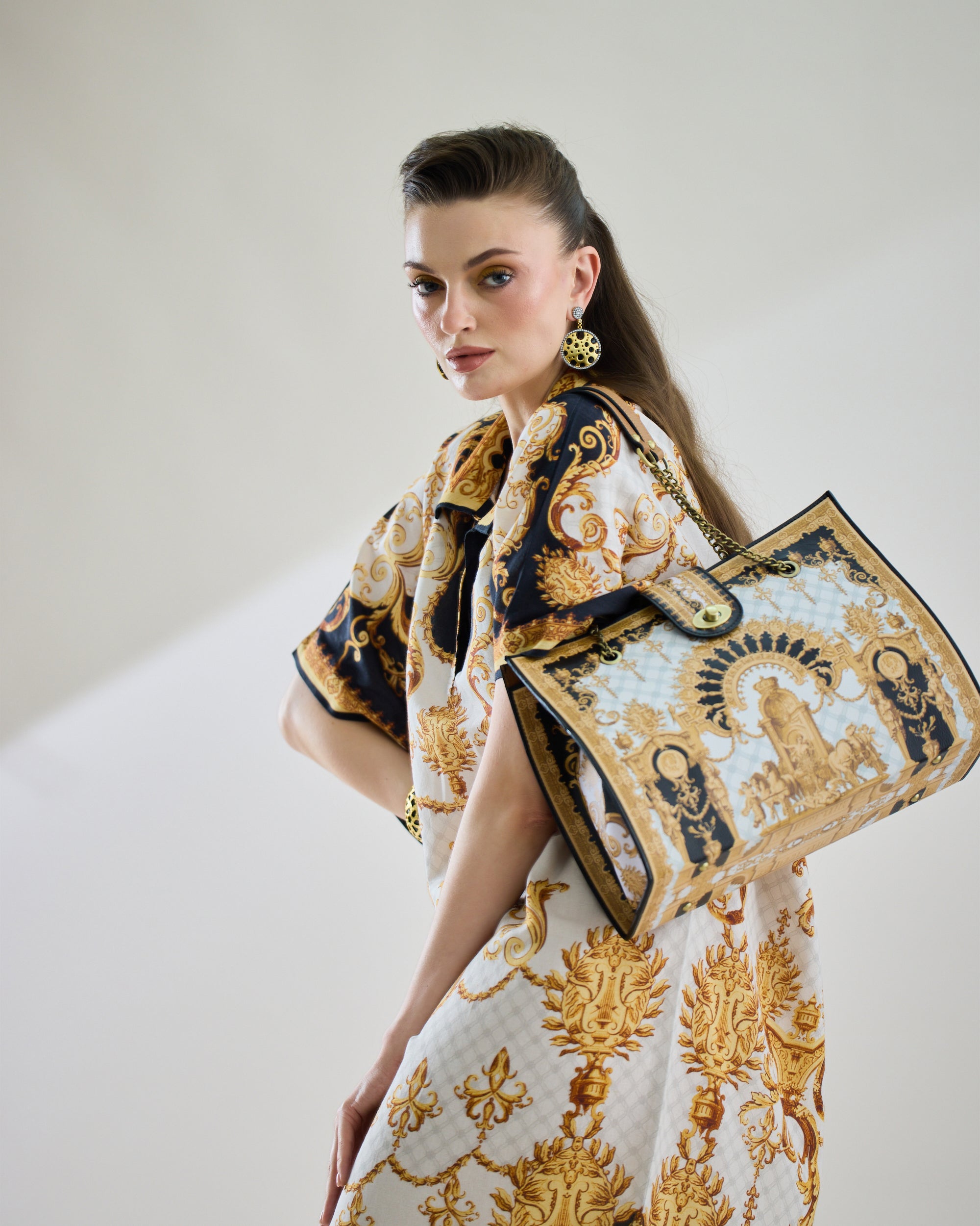 Rome : Brianna - Black/Gold