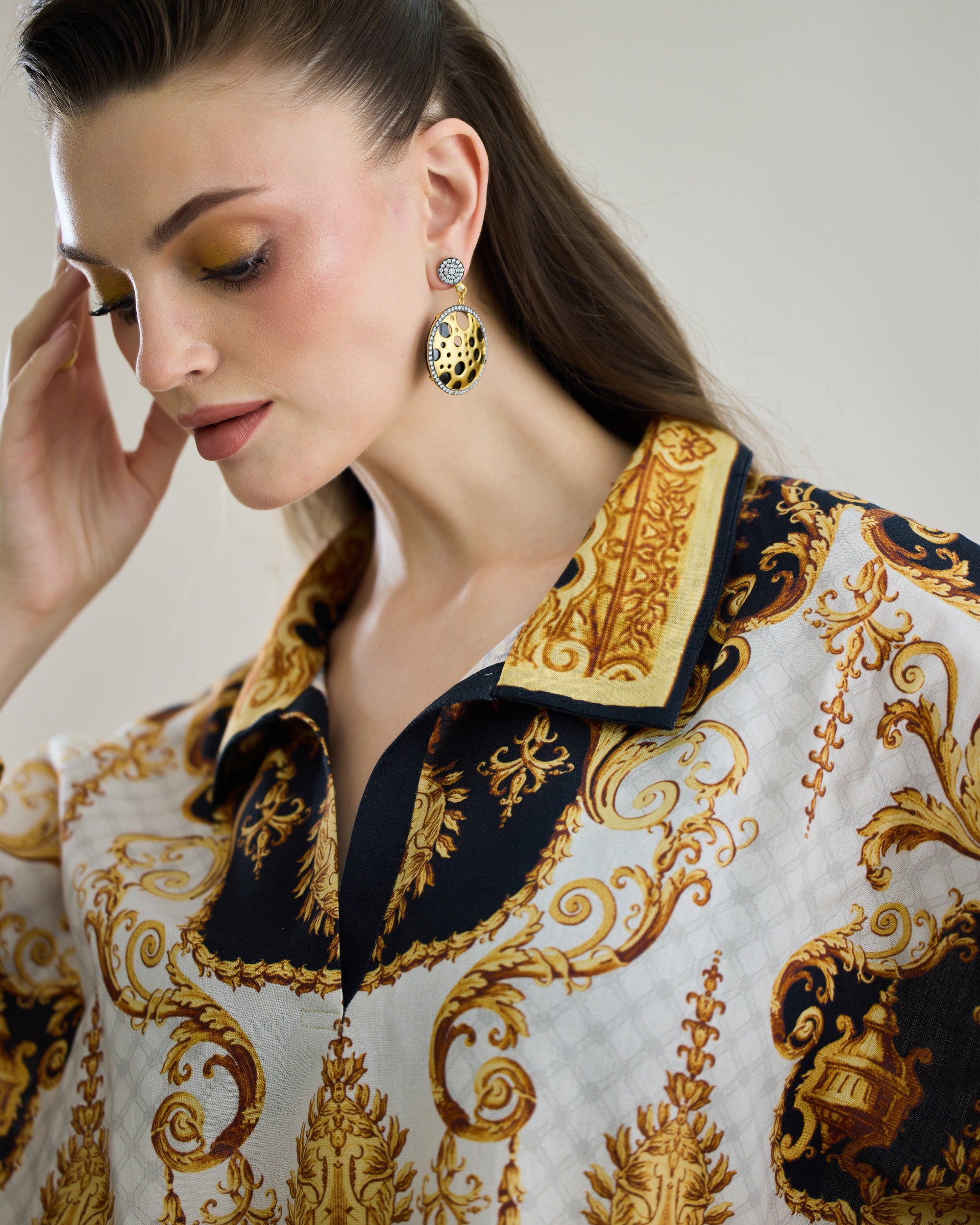 Rome : Brianna - Black/Gold