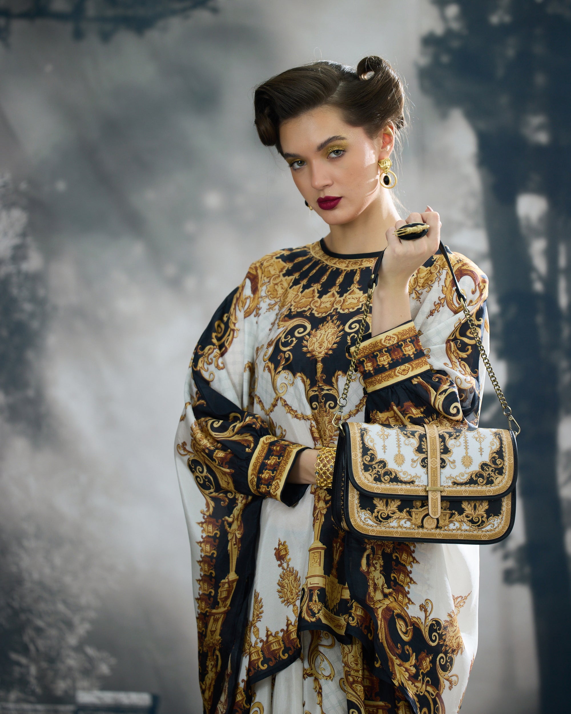 Rome : Colette - Black/Gold