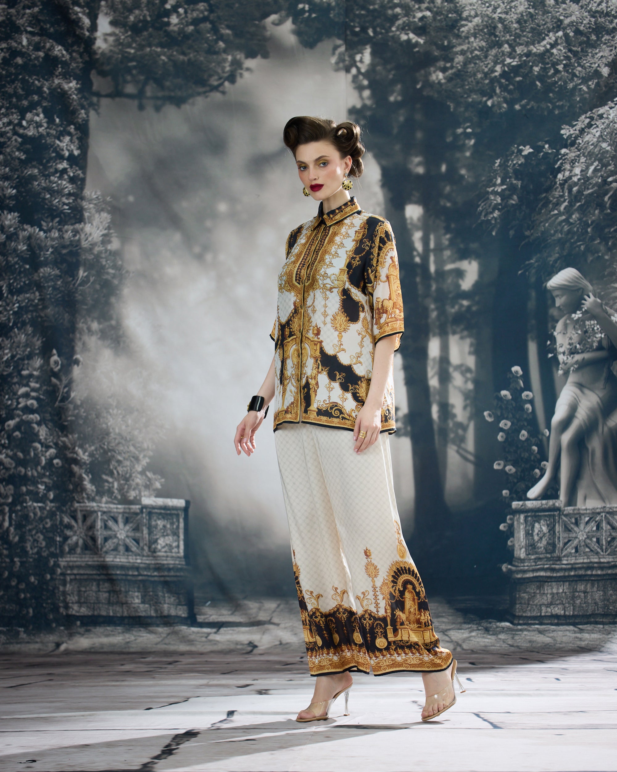Rome : Maizah - Black/Gold