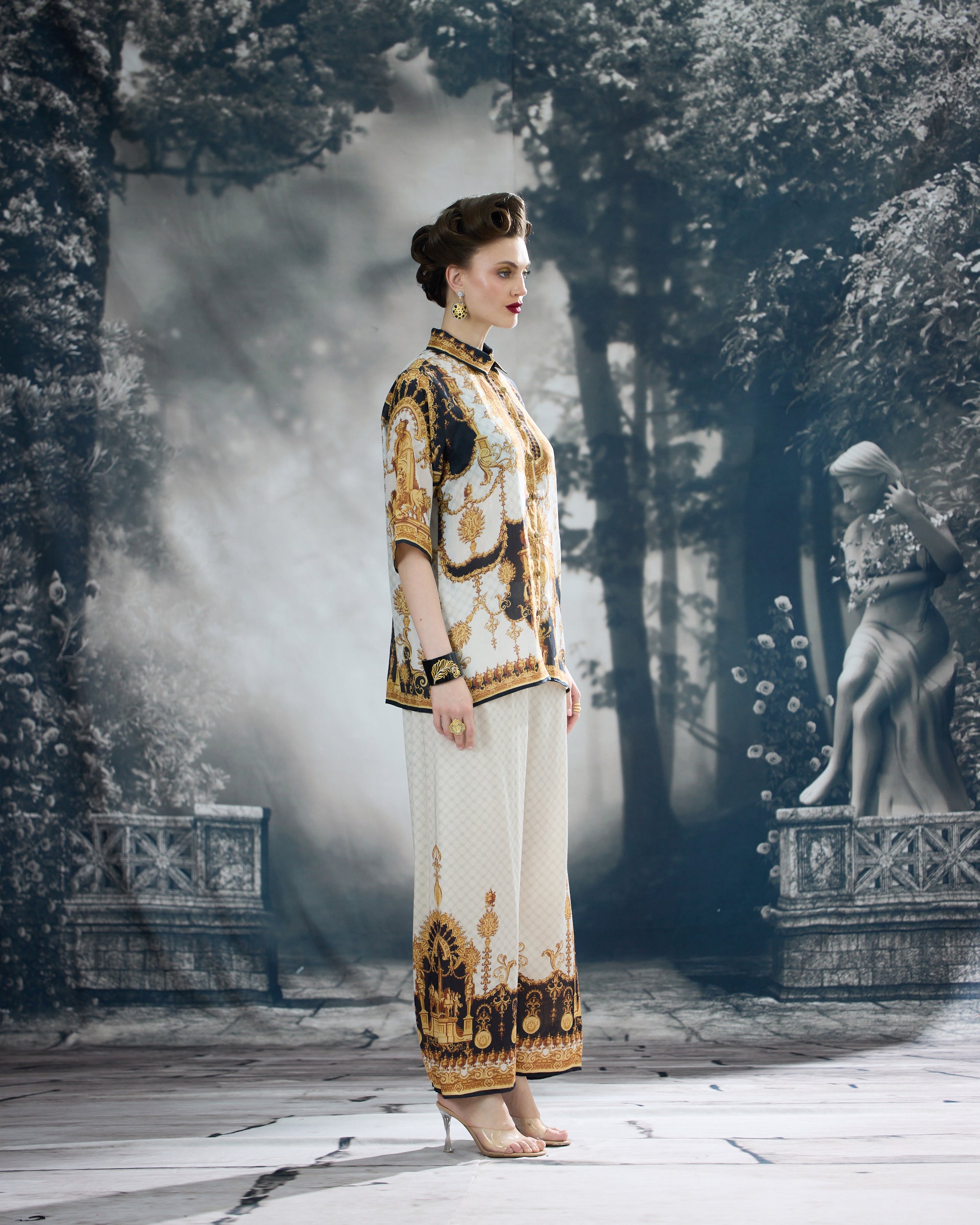 Rome : Maizah - Black/Gold