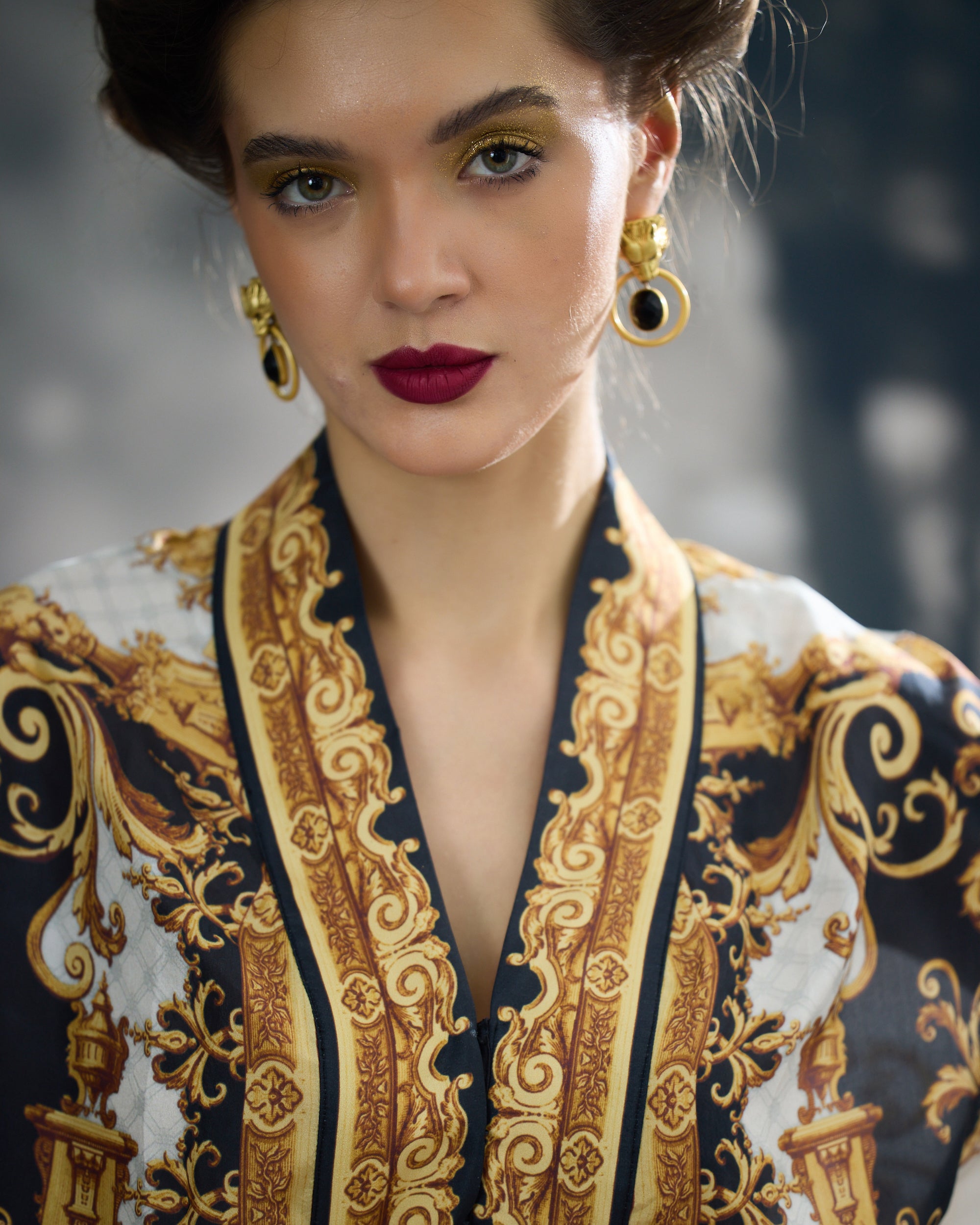 Rome : Chloe - Black/Gold