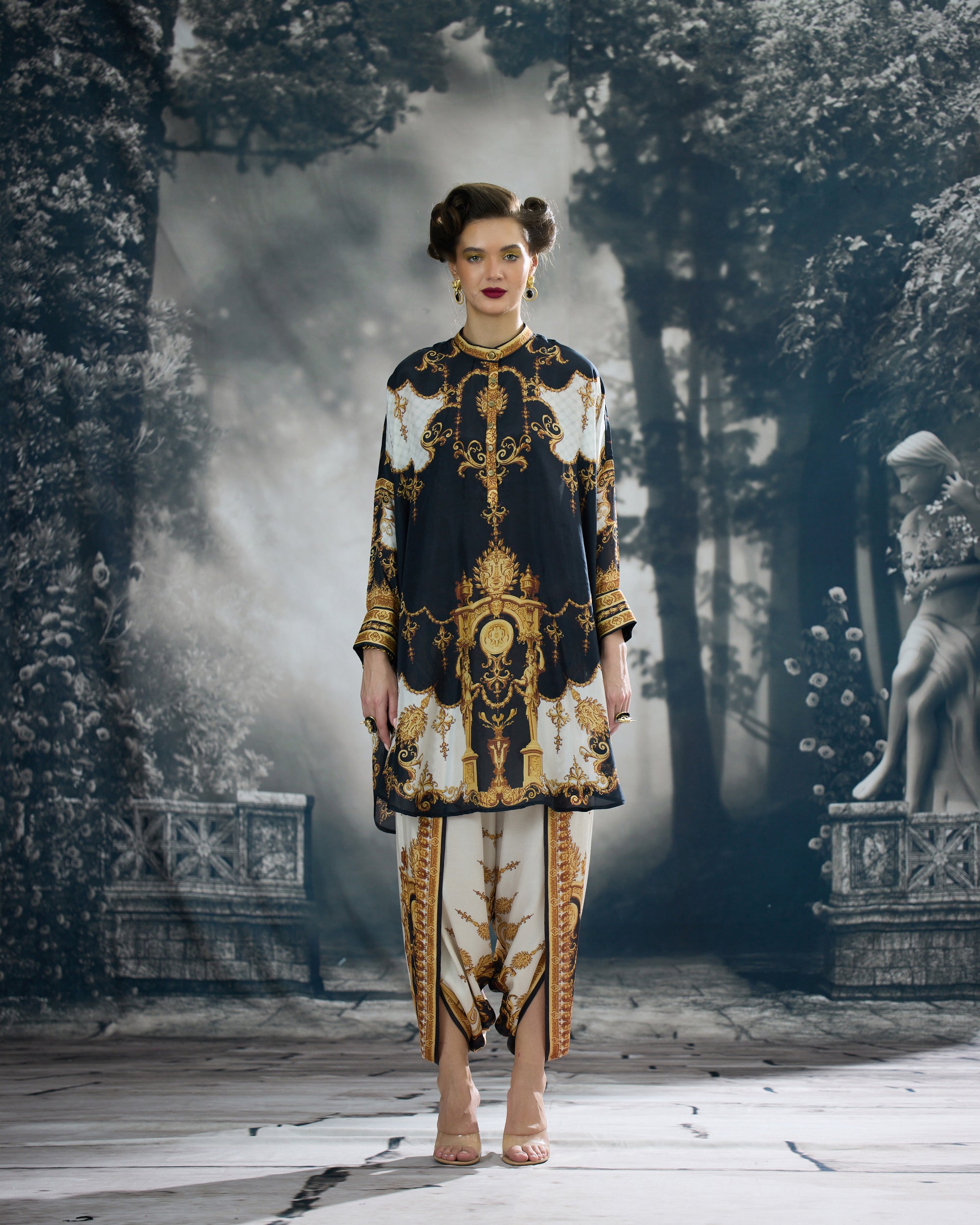 Rome : Mabel - Black/Gold