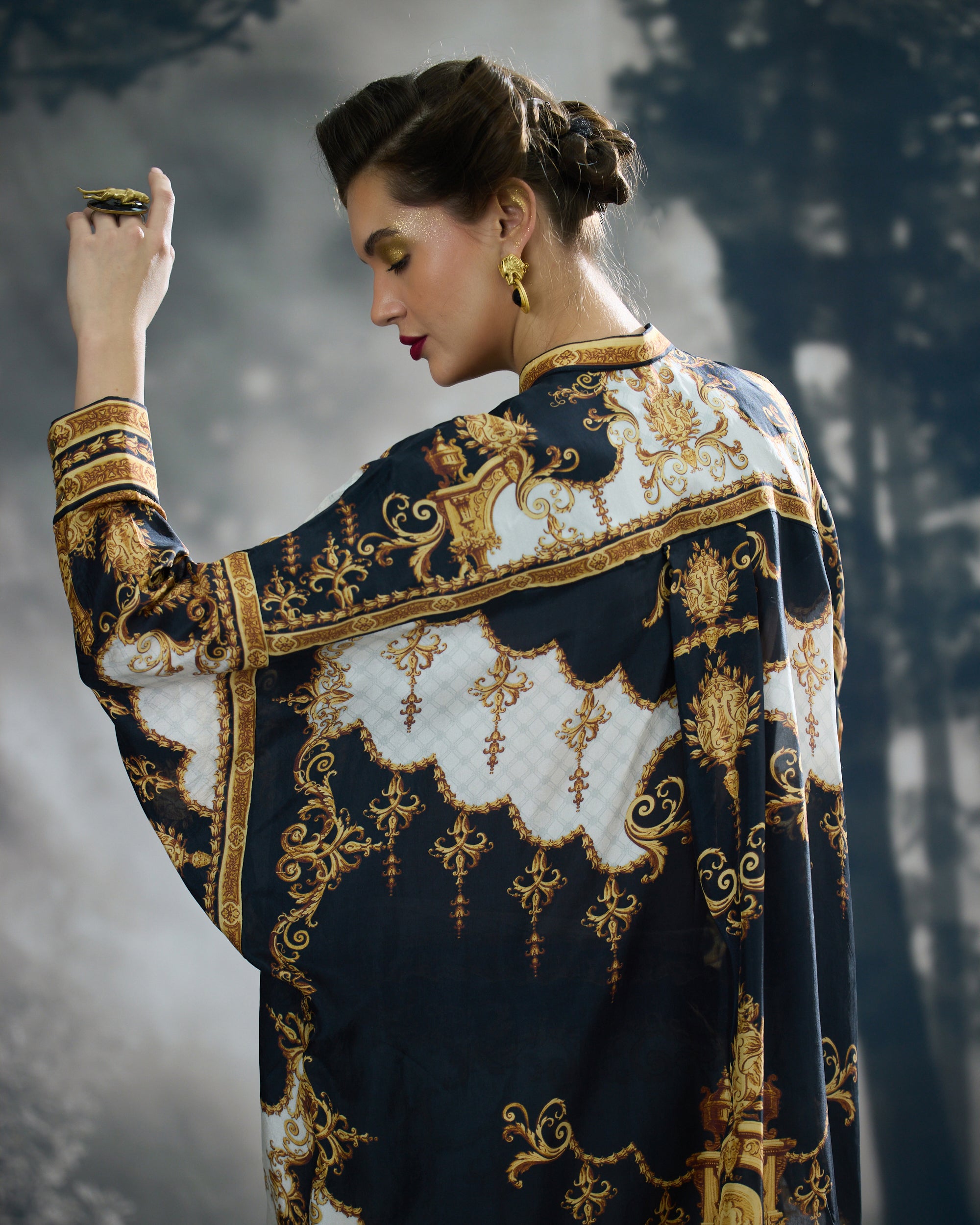 Rome : Mabel - Black/Gold