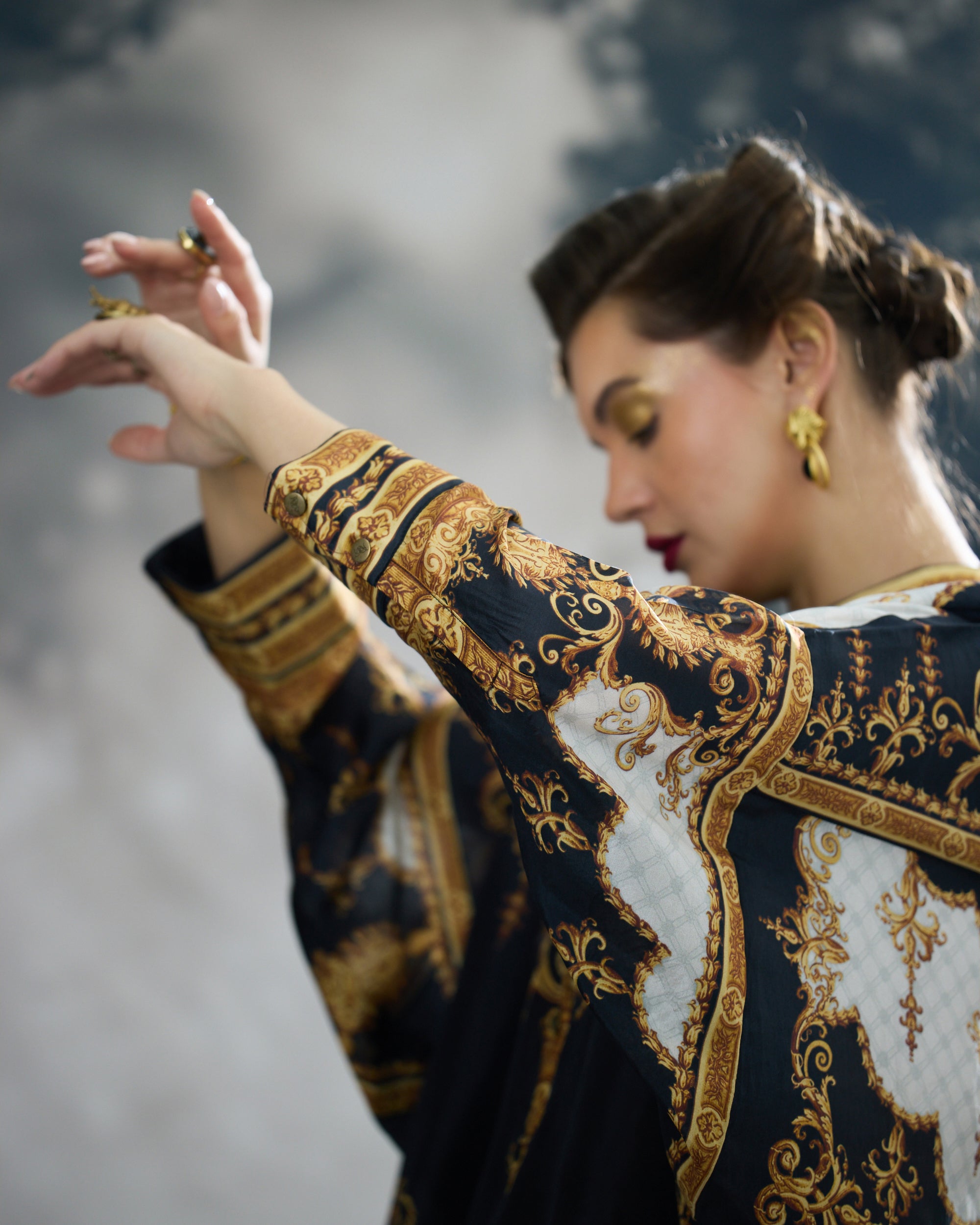 Rome : Mabel - Black/Gold
