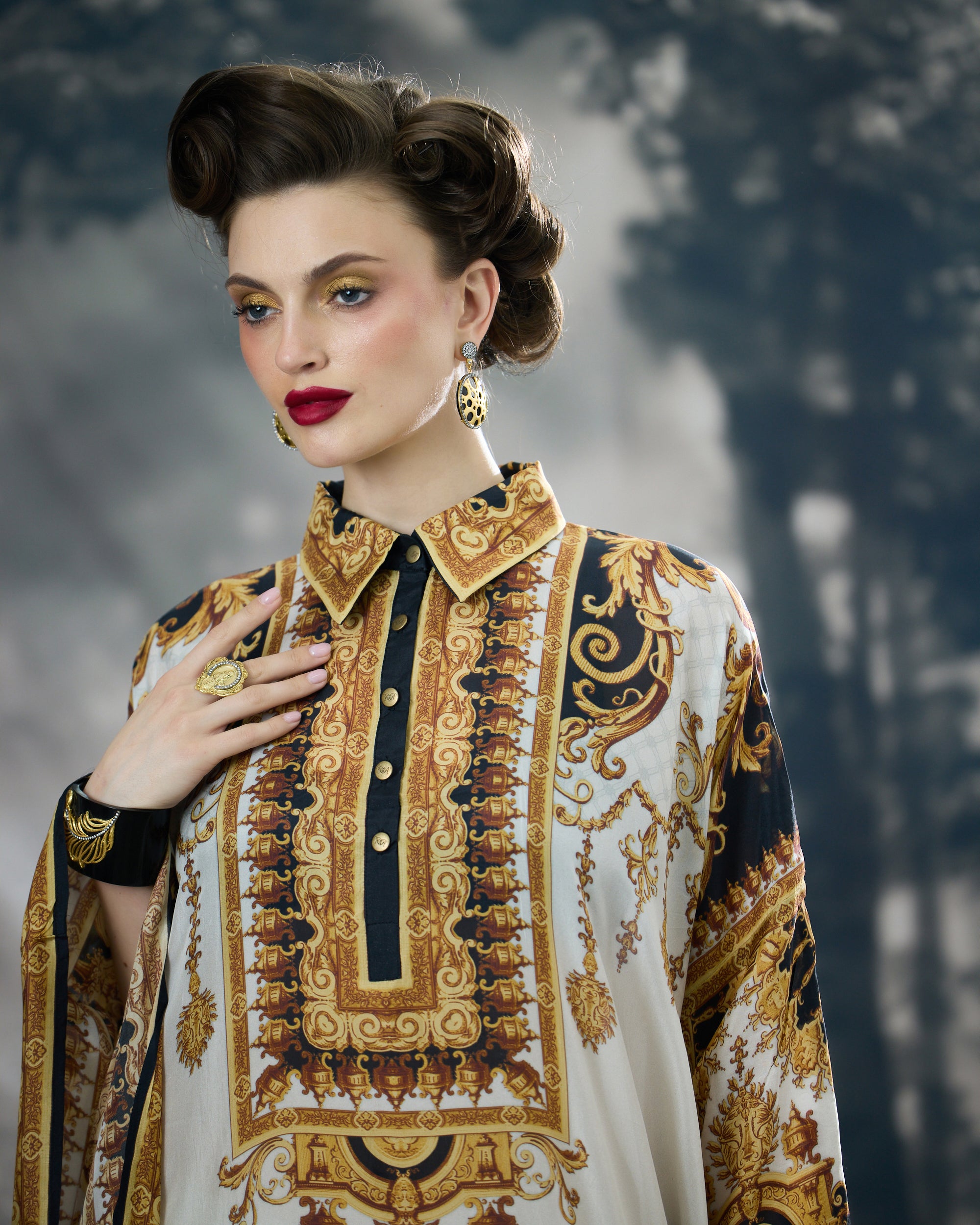 Rome : Sharifa - Black/Gold