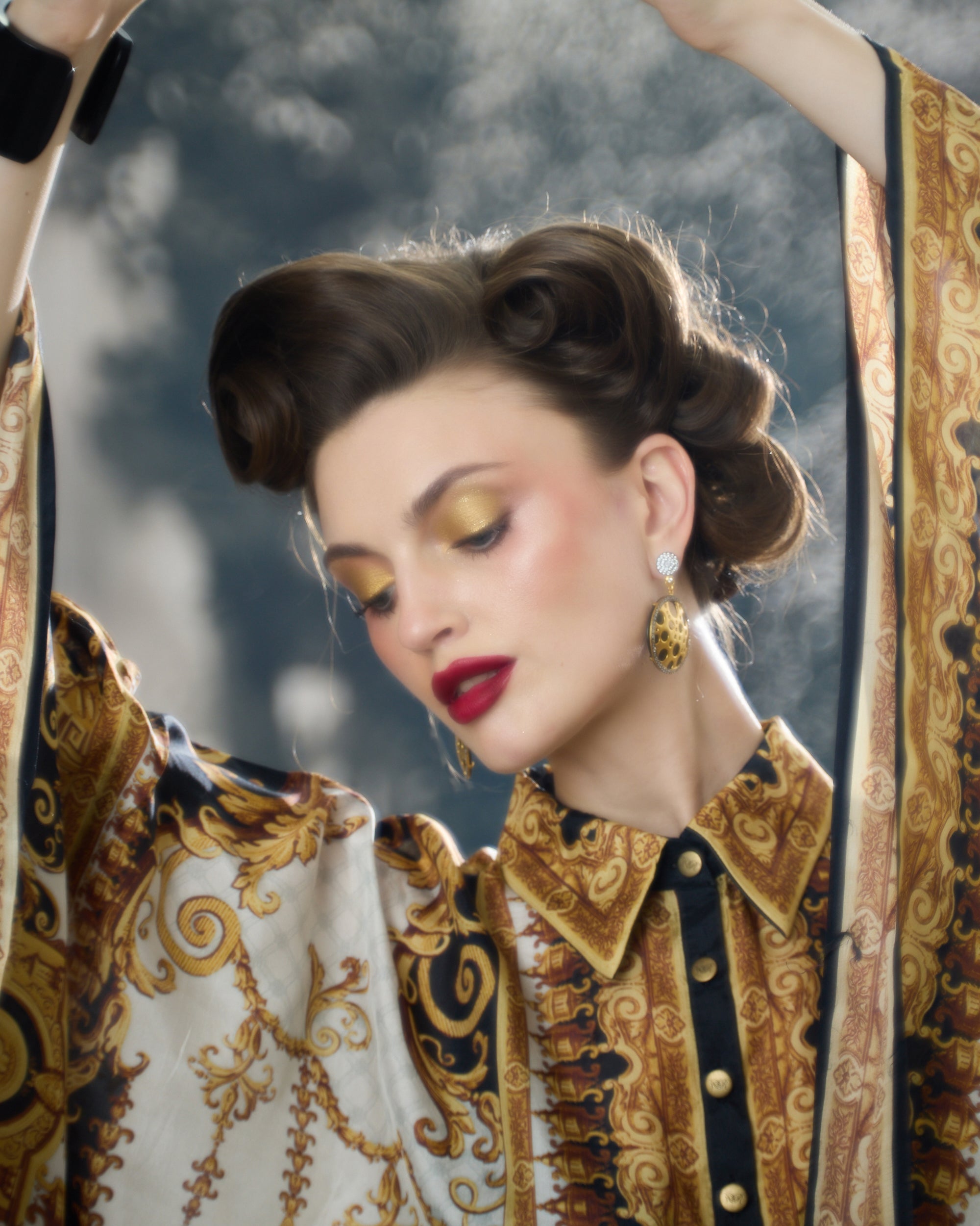 Rome : Sharifa - Black/Gold