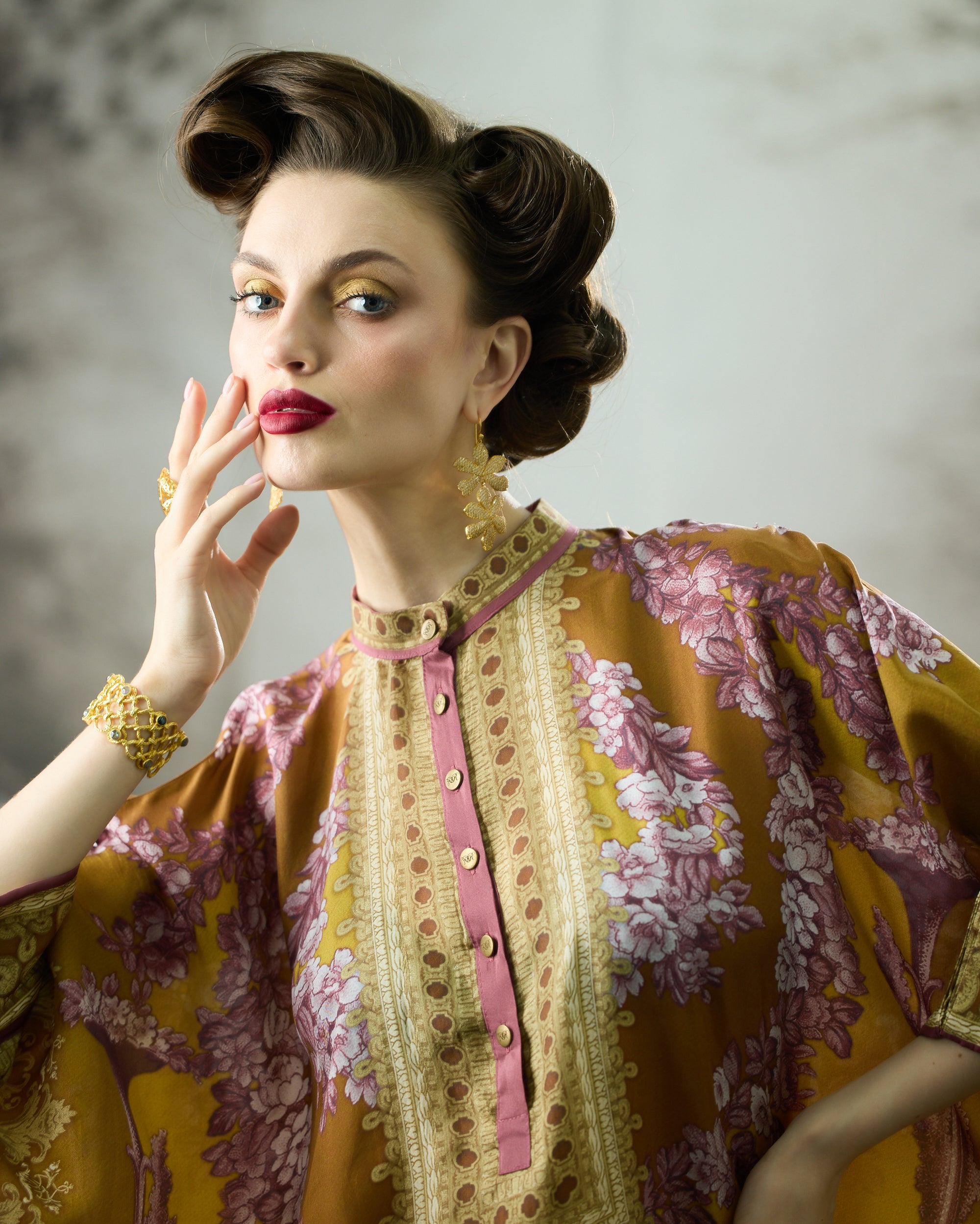 Rome : Chanel 36" - Mustard