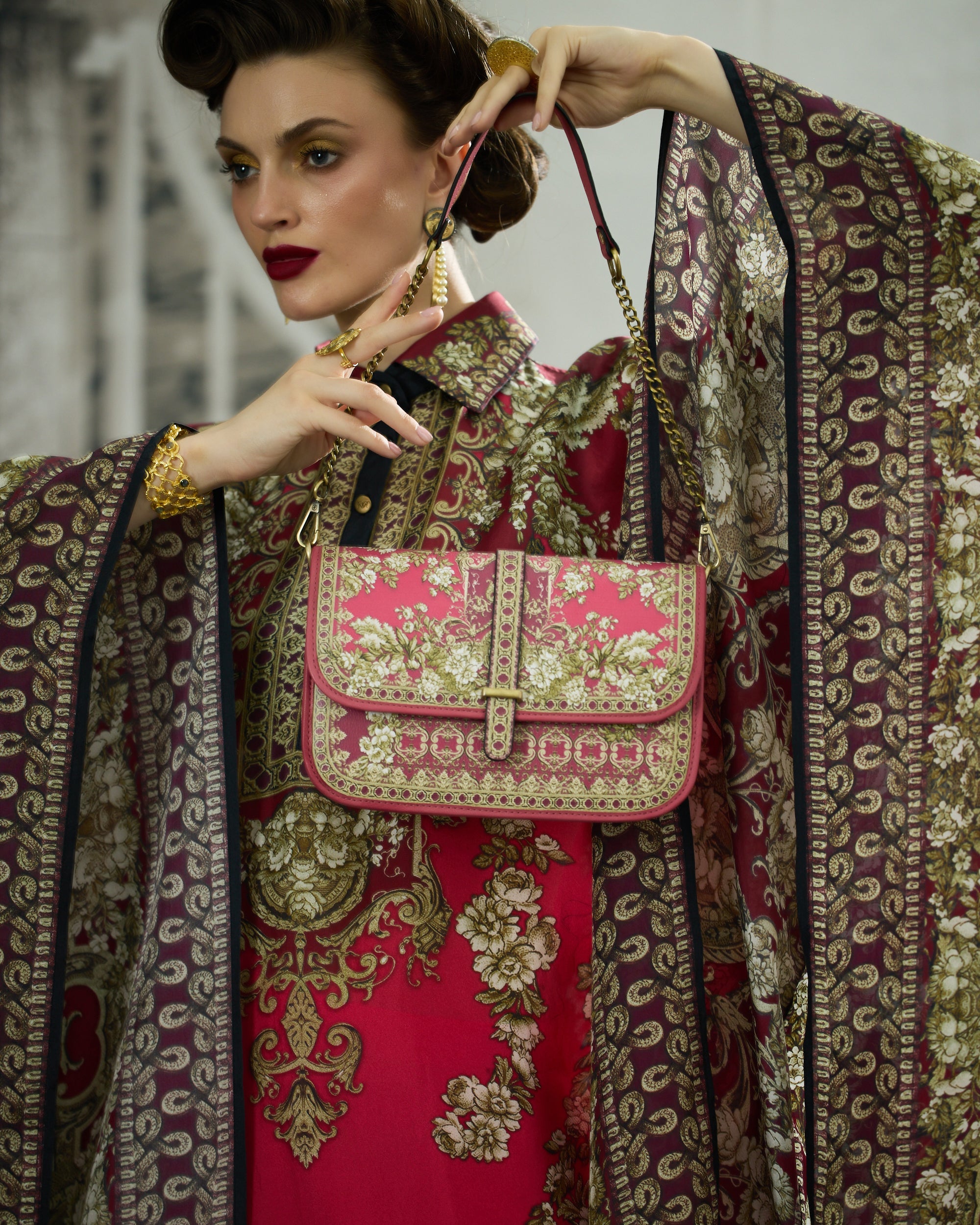 Rome : Sharifa - Fuchsia