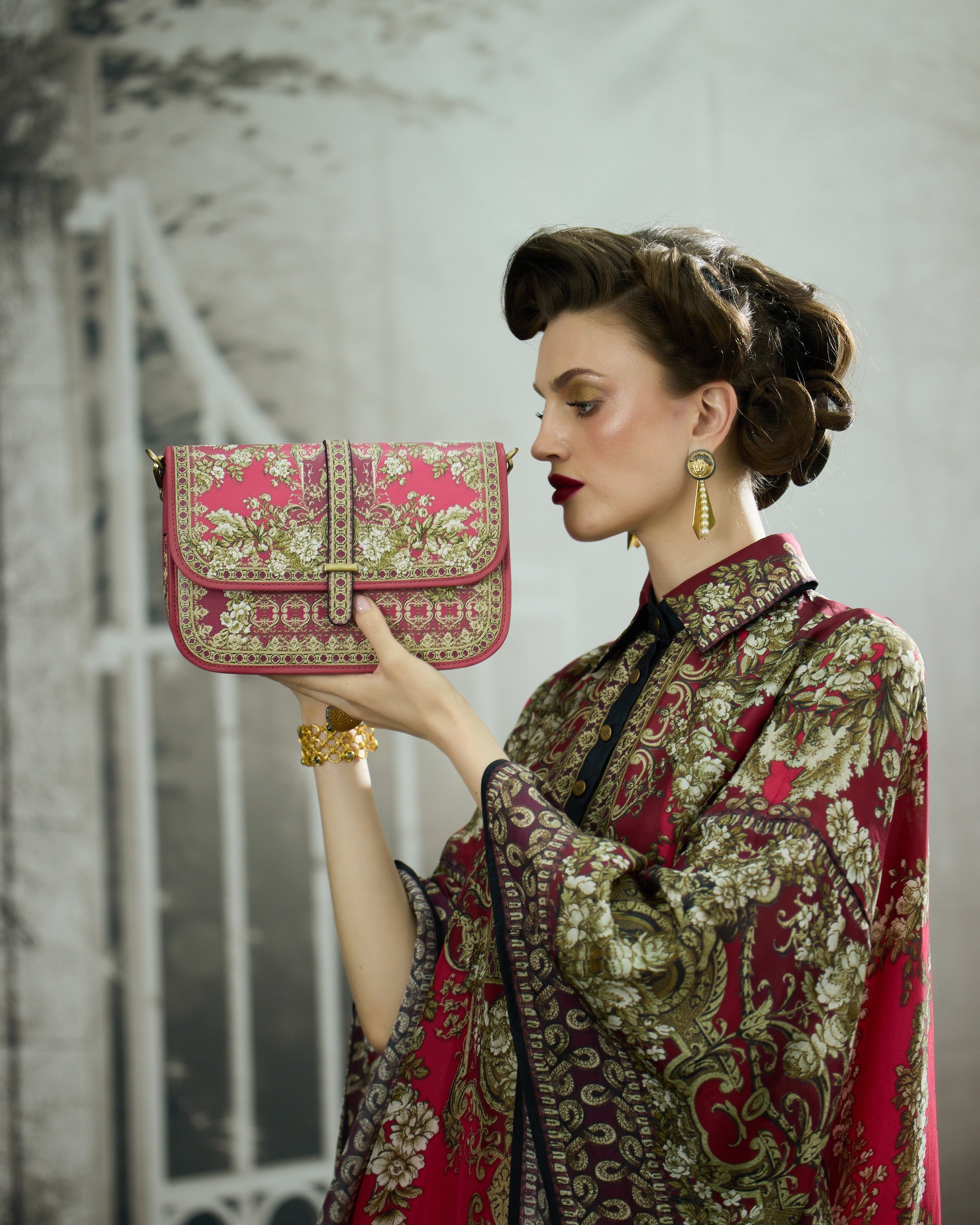 Rome : Sharifa - Fuchsia