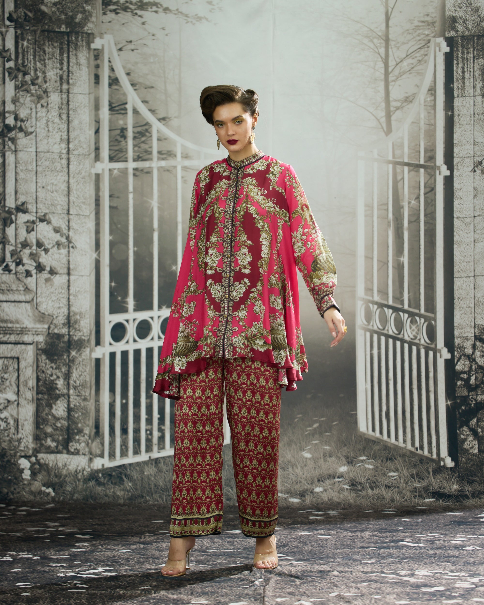 Rome : Nilofer - Fuchsia
