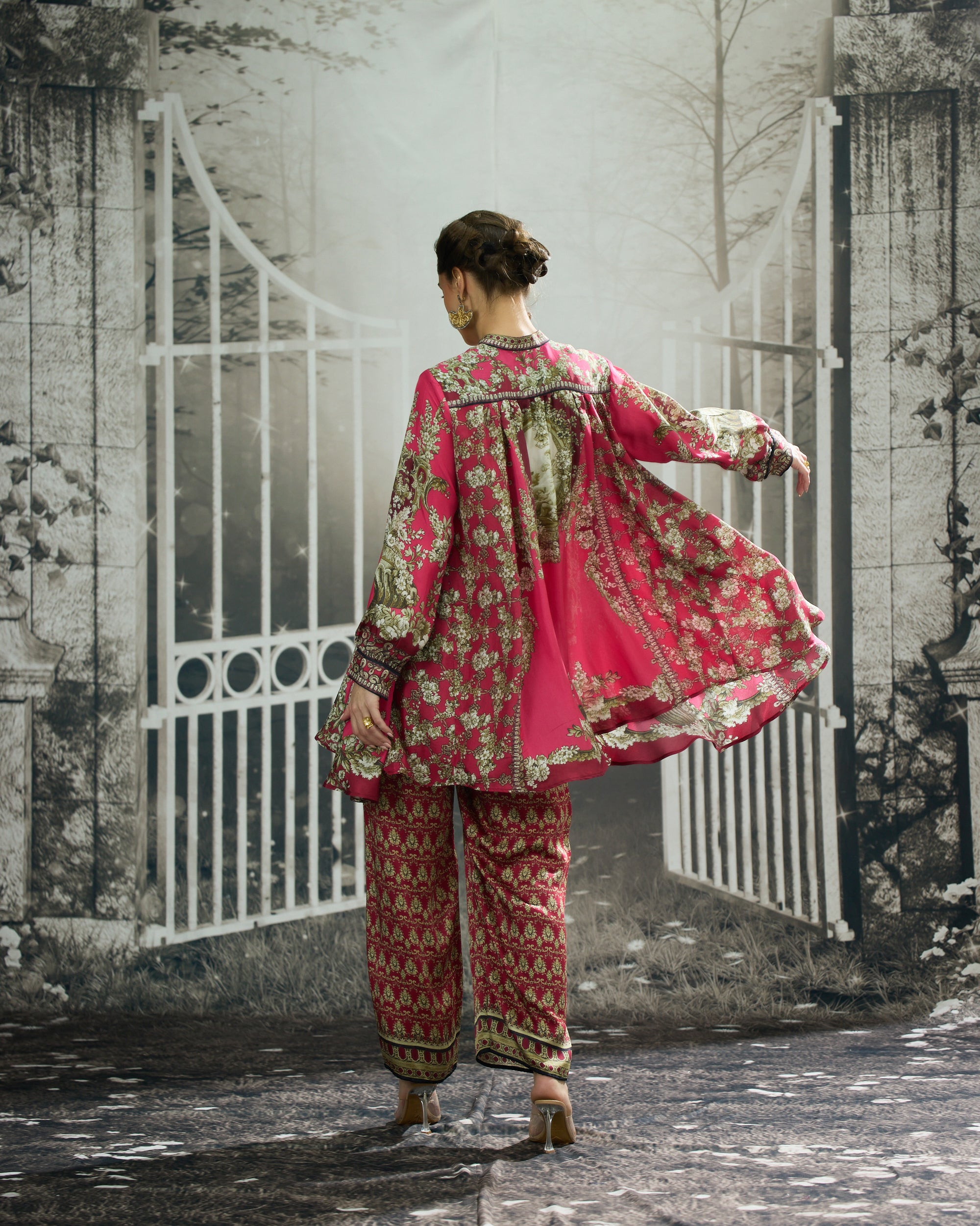 Rome : Nilofer - Fuchsia
