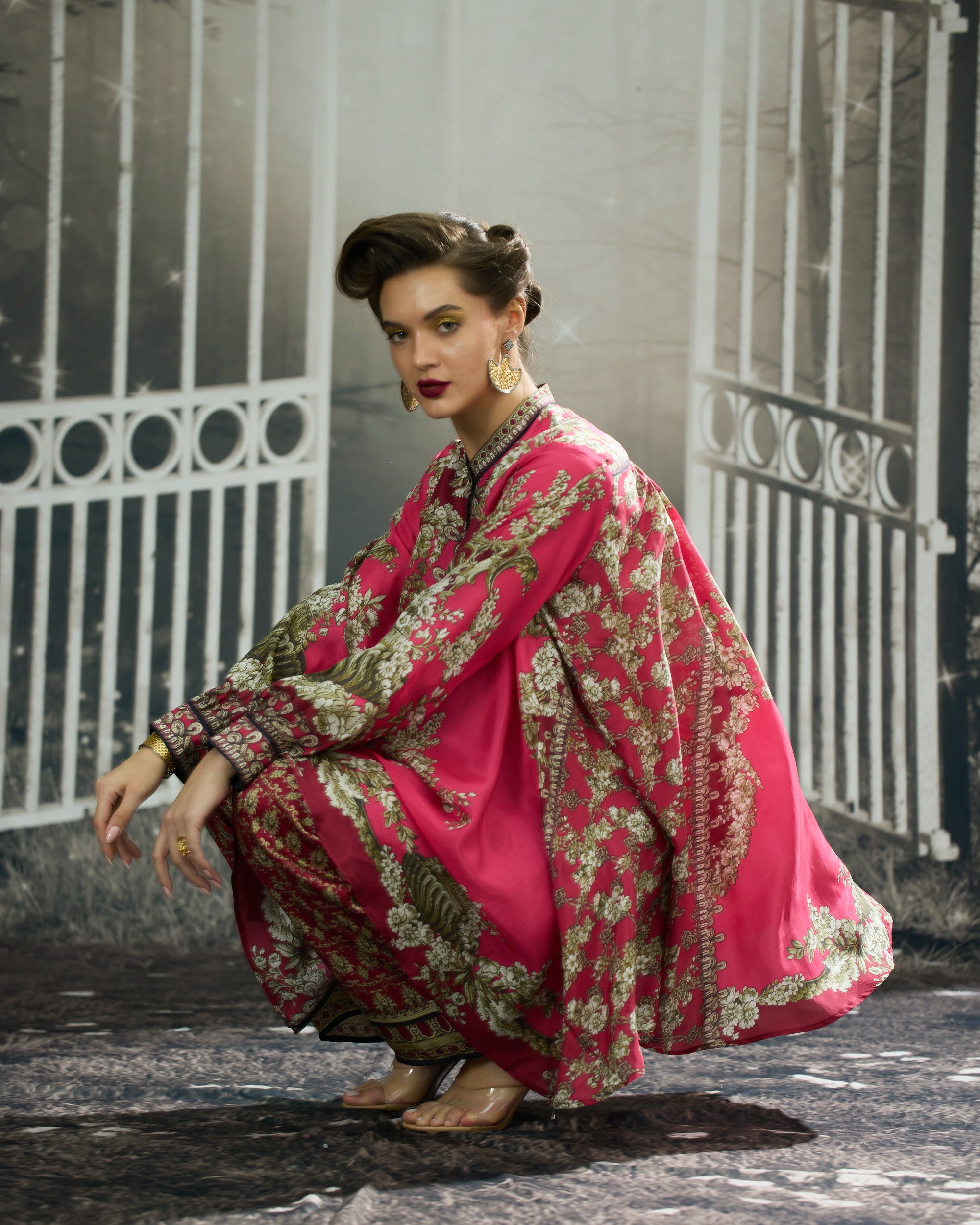 Rome : Nilofer - Fuchsia