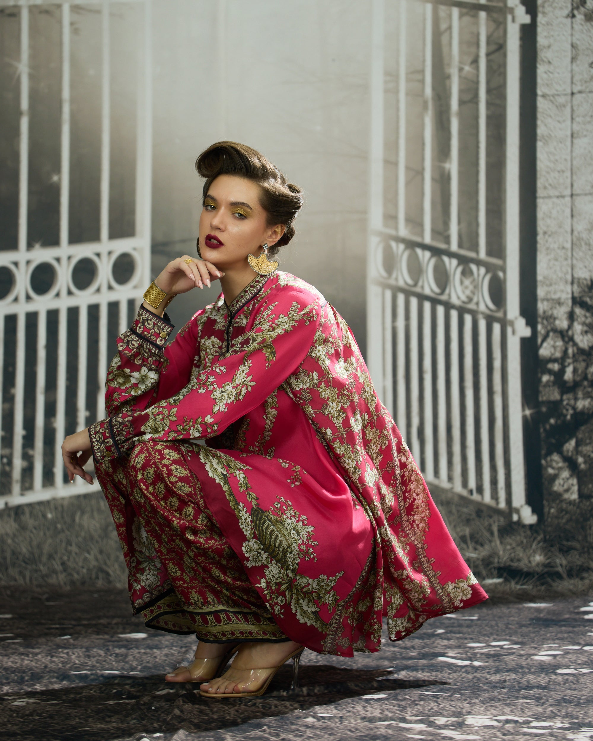 Rome : Nilofer - Fuchsia