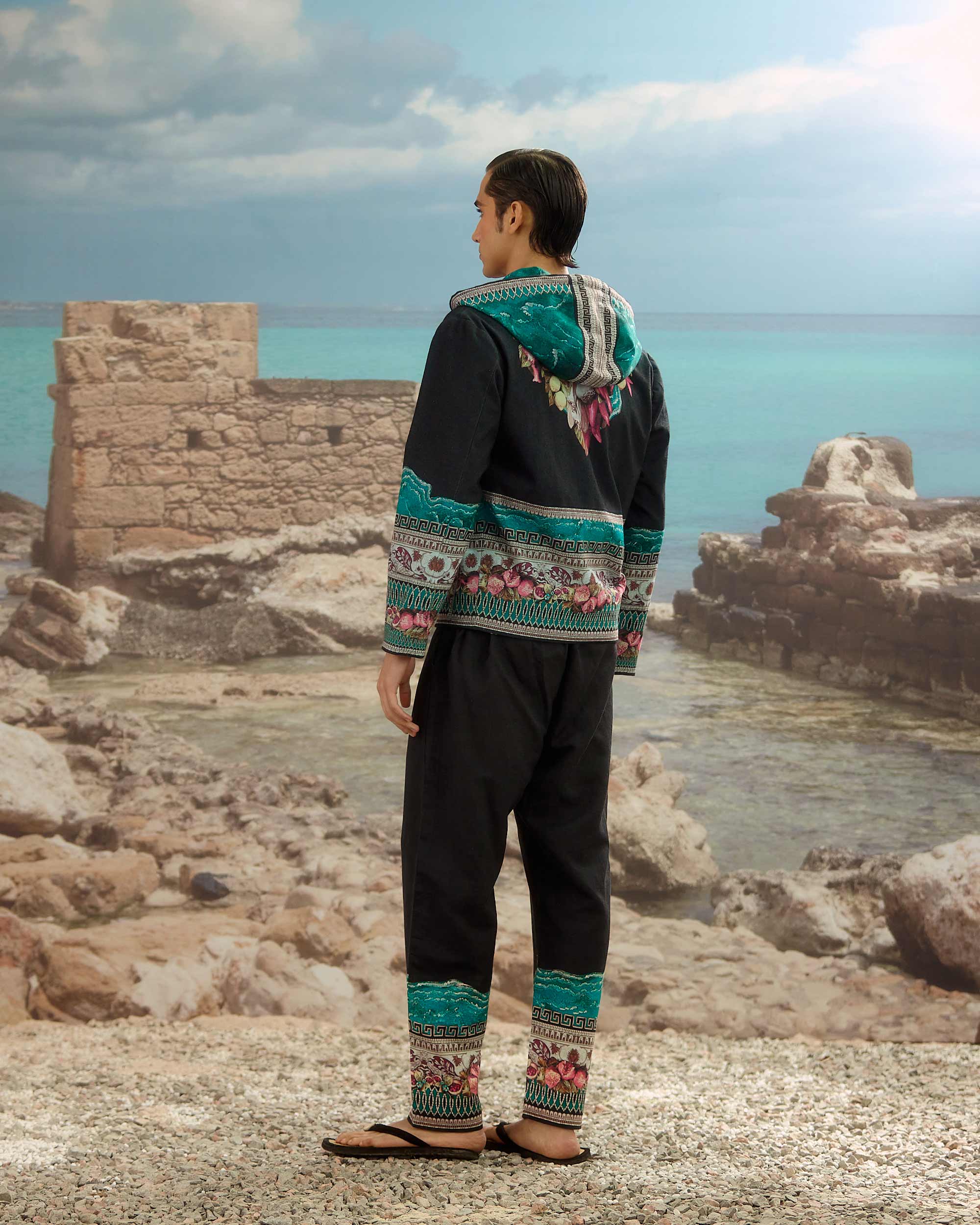 Orvieto : Jacob - Teal/Black