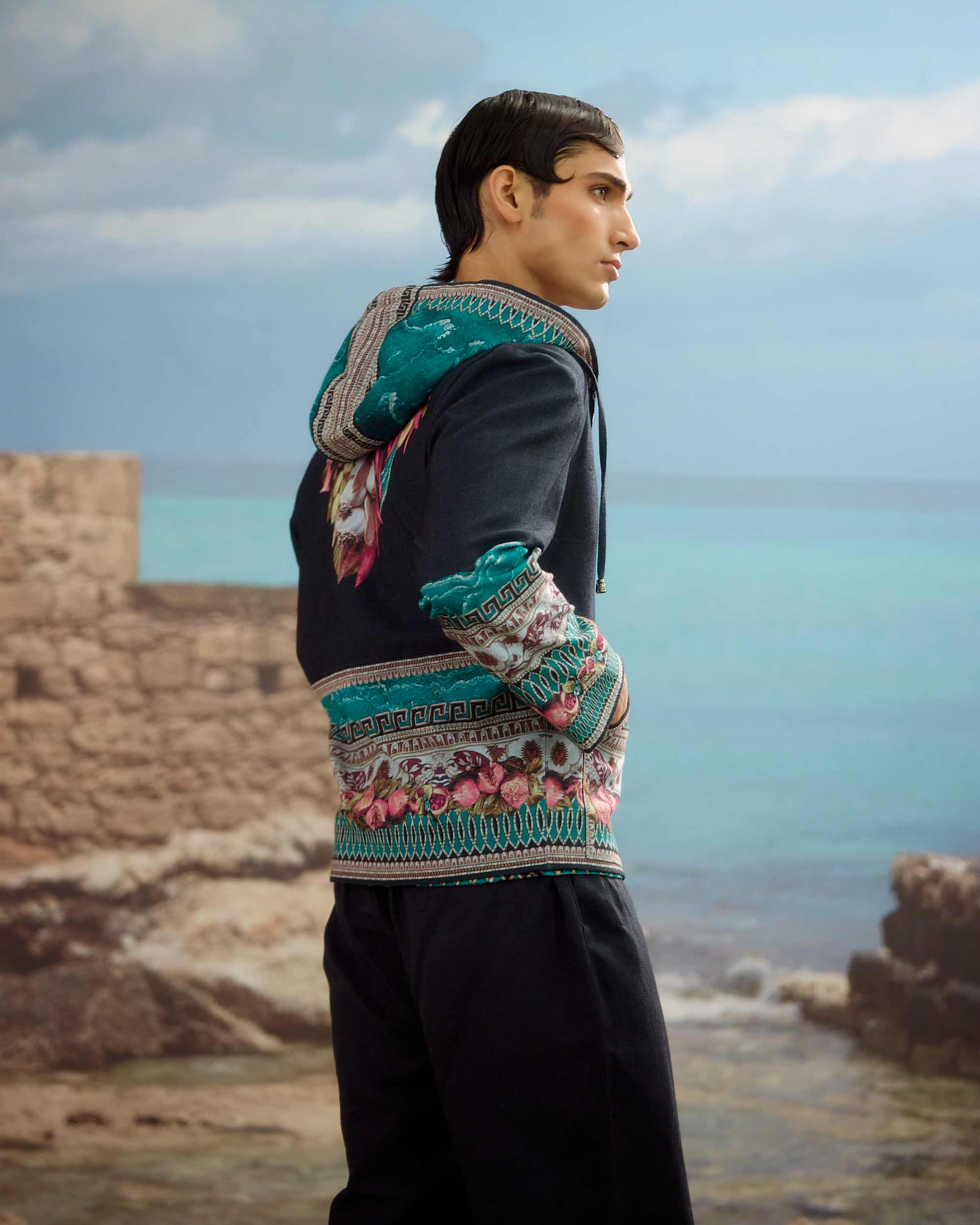 Orvieto : Jacob - Teal/Black