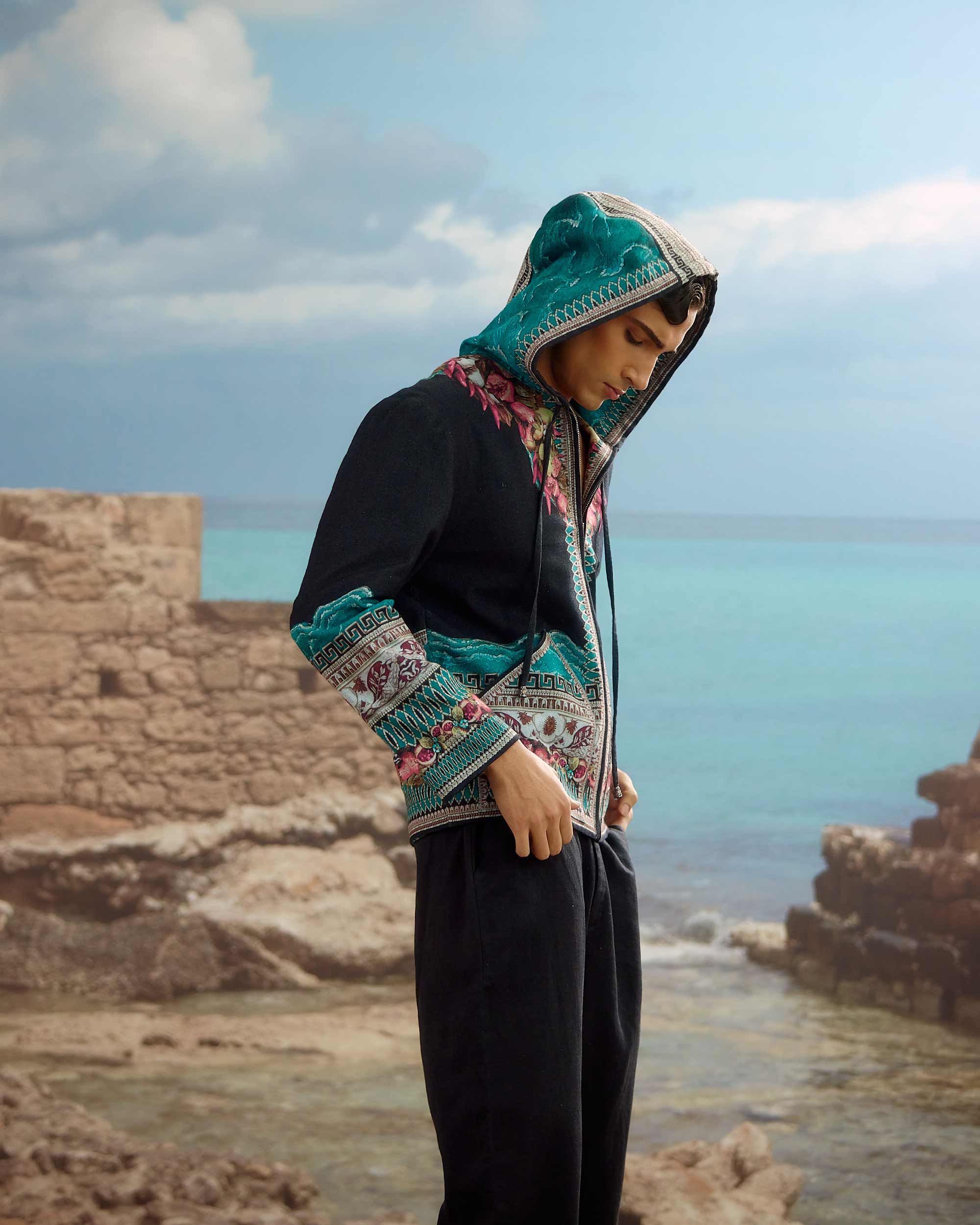 Orvieto : Jacob - Teal/Black