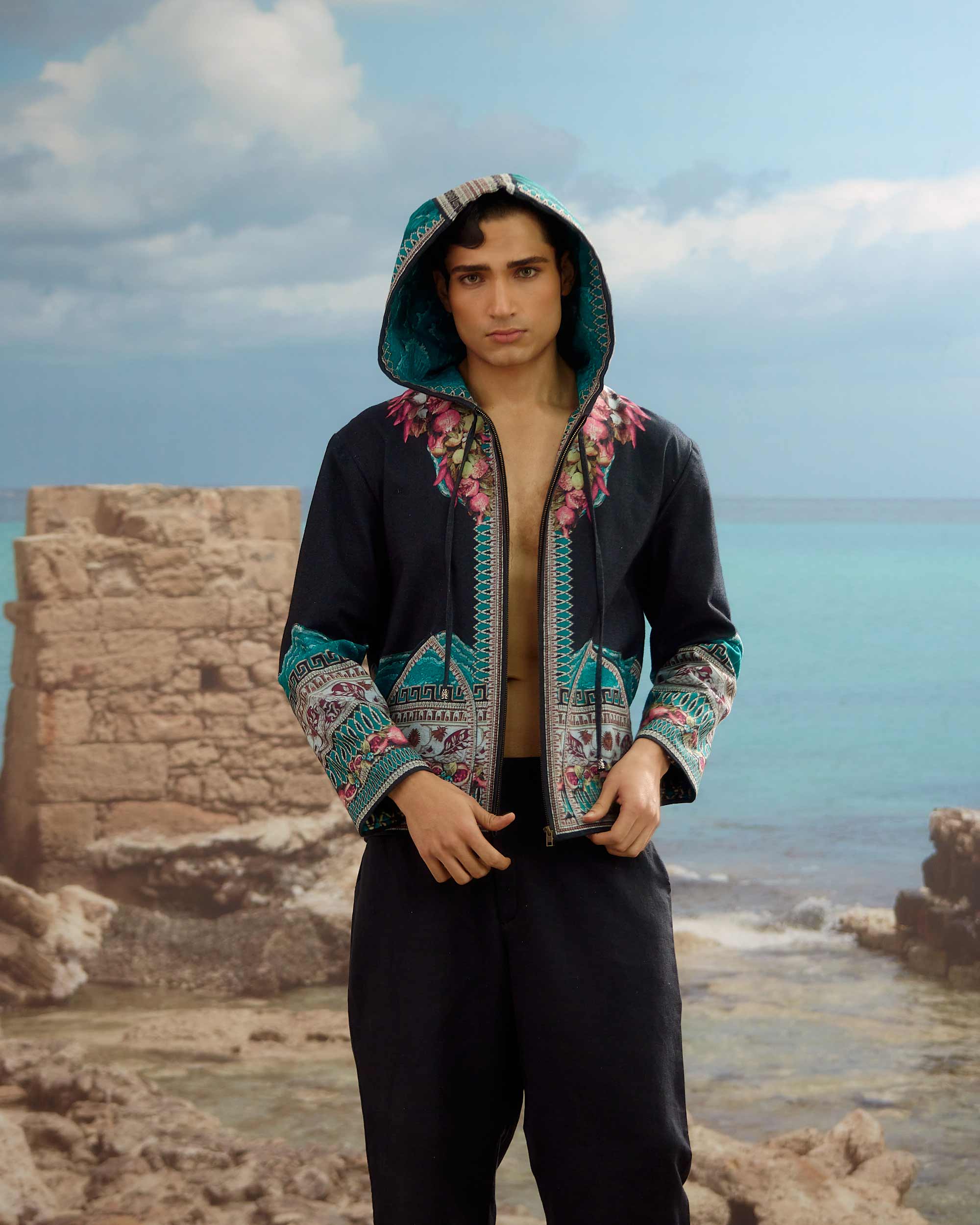 Orvieto : Jacob - Teal/Black