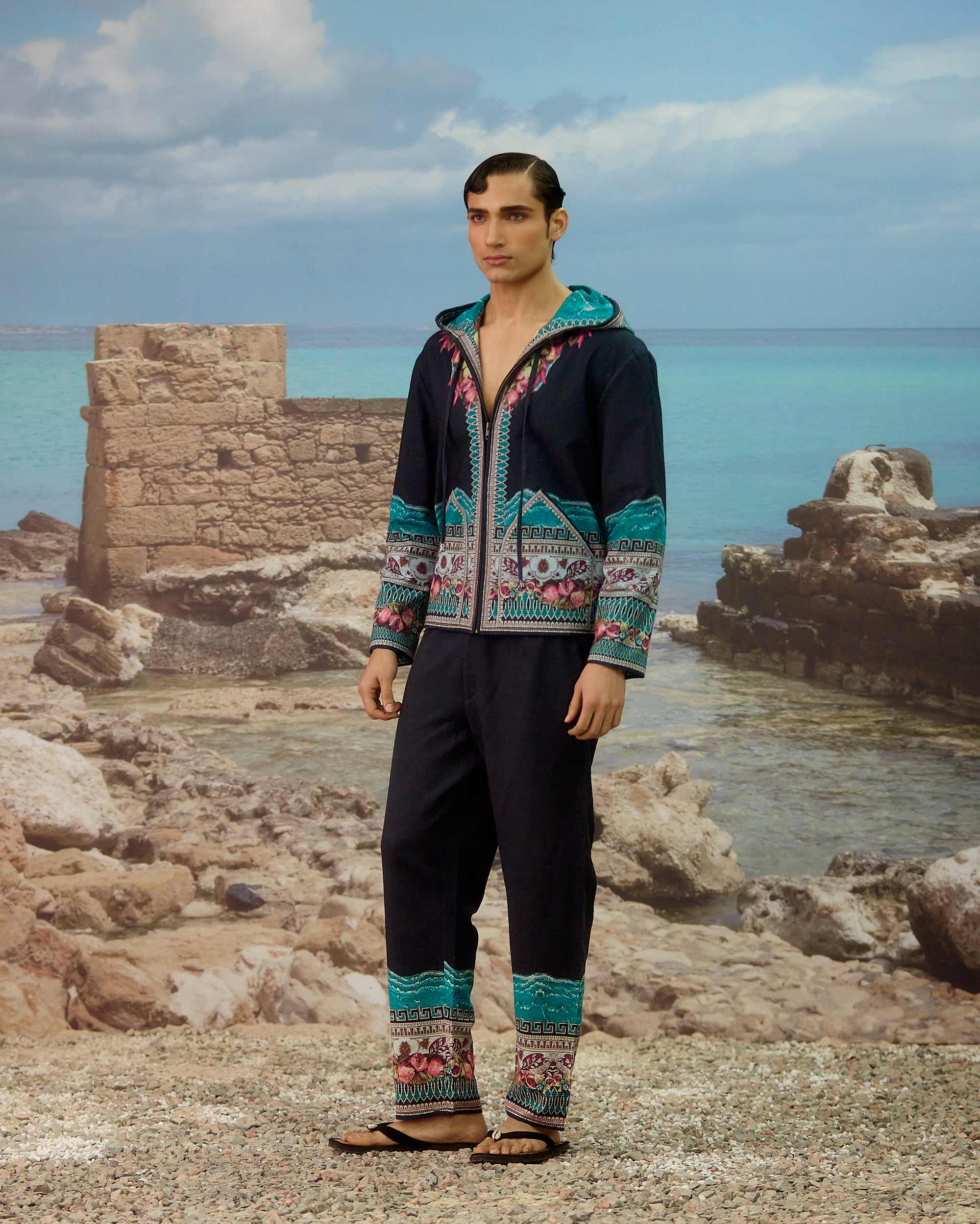 Orvieto : Jacob - Teal/Black