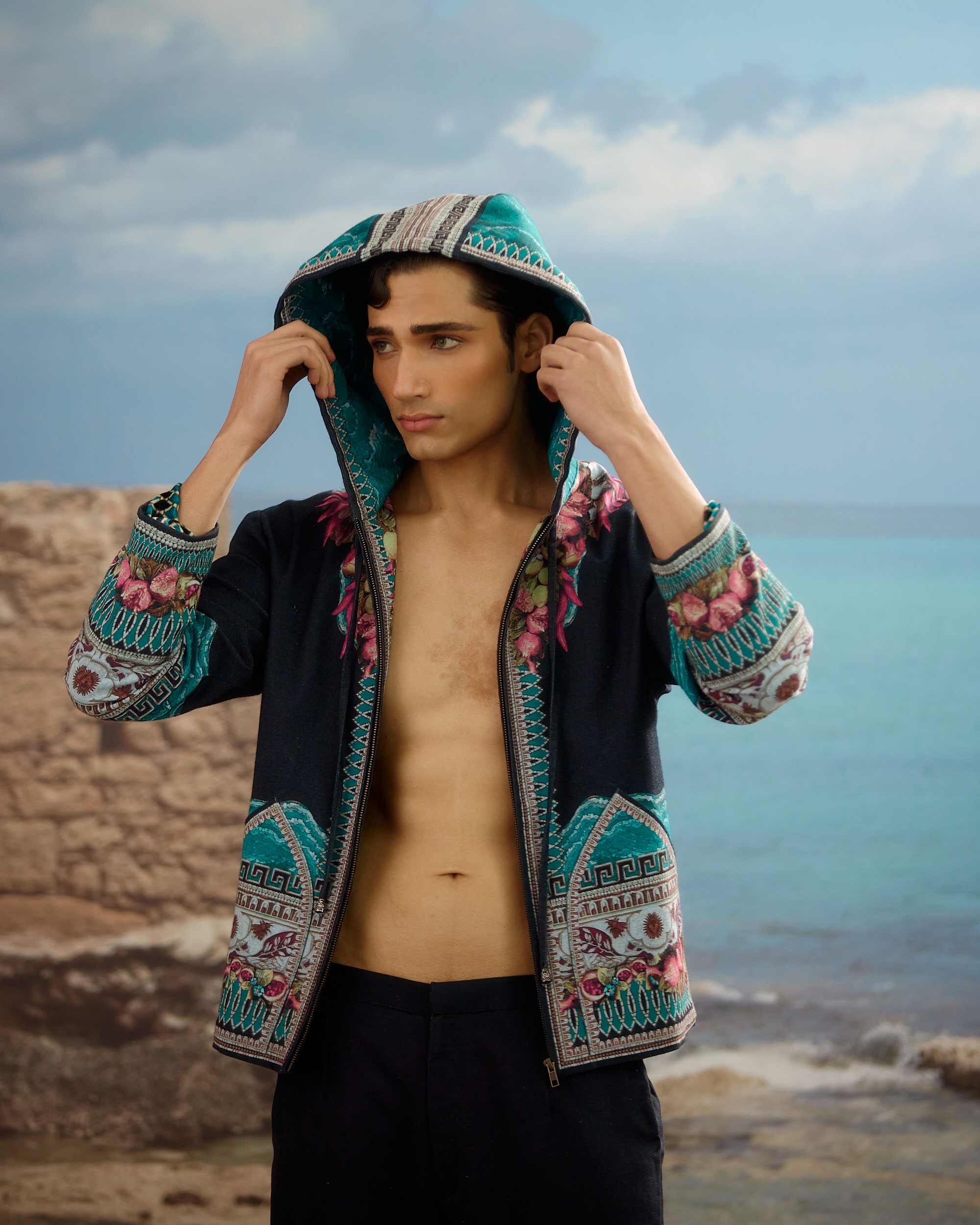 Orvieto : Jacob - Teal/Black