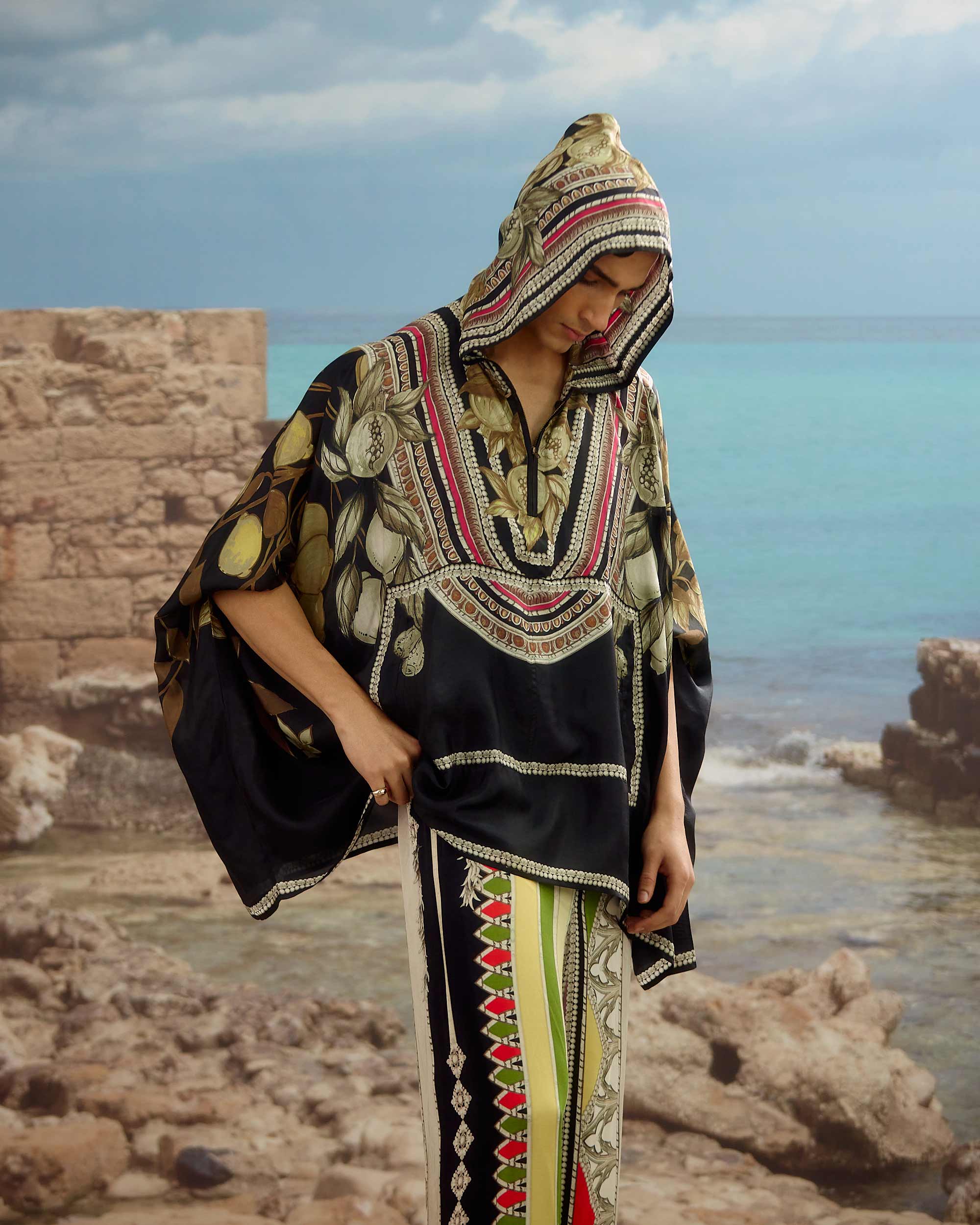 Orvieto : Hannah - Black/Citrine