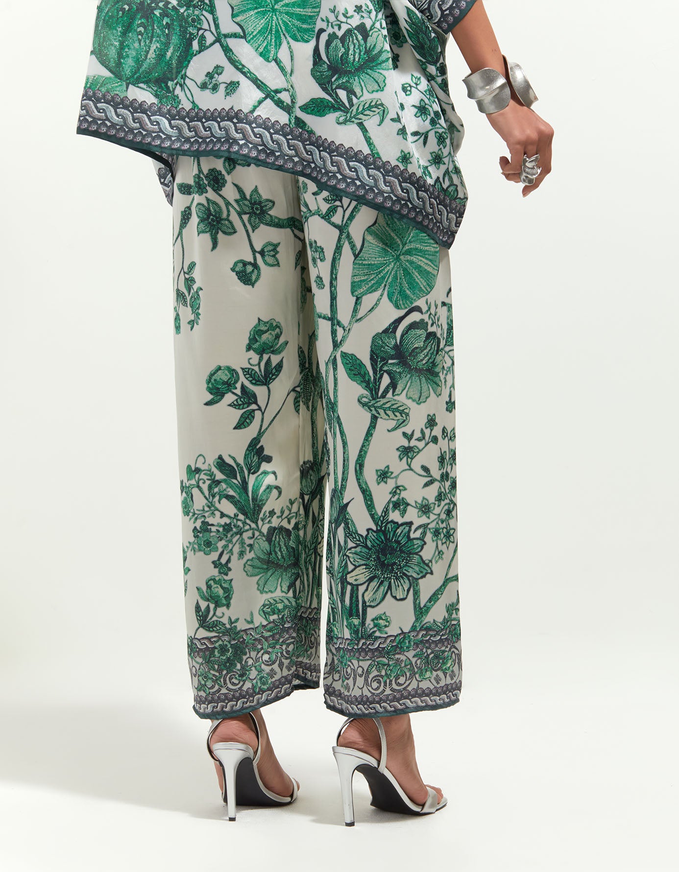 Florence : Chanel - White/Emerald
