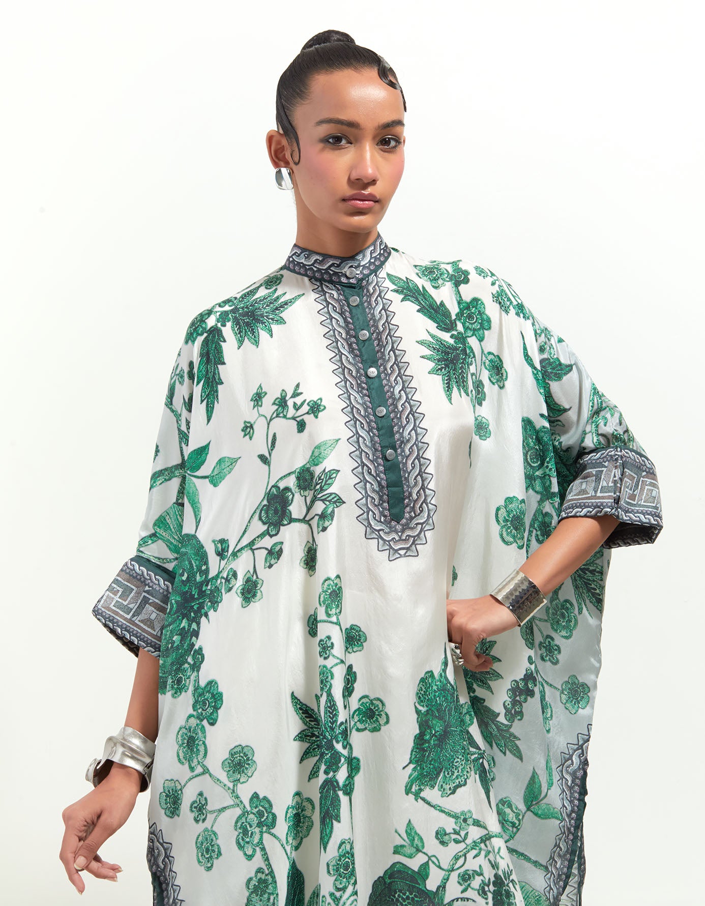 Florence : Chantelle - White/Emerald