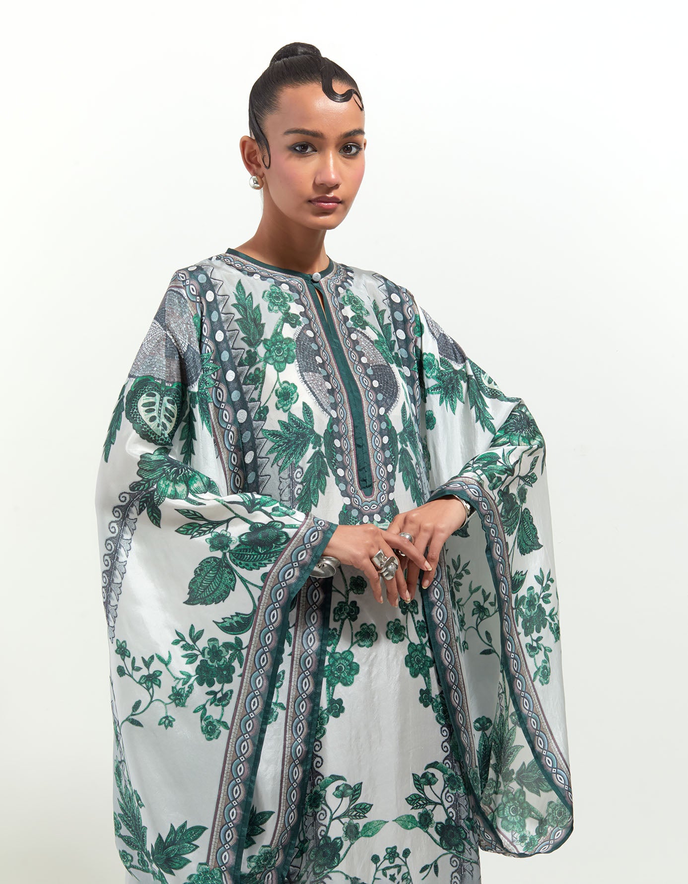 Florence : Beatrice - White/Emerald