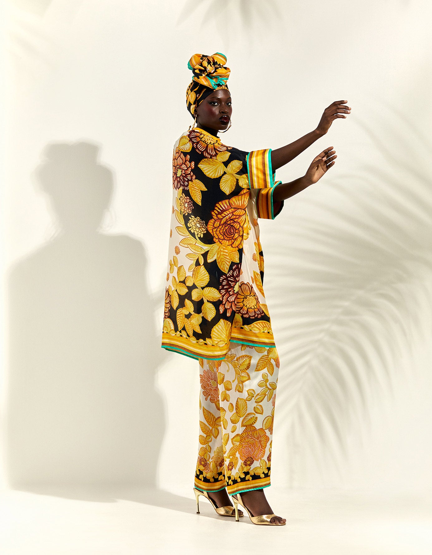 Jamaica : Chanel 36" - Ivory/Yellow